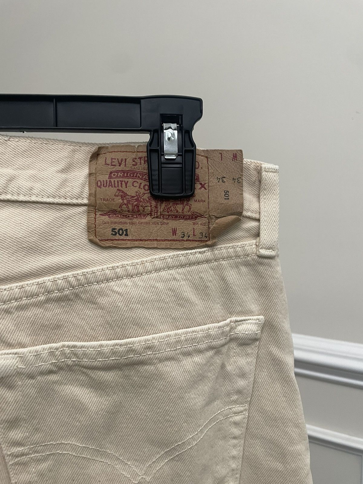 Levi's Vintage 90s Levis 501 Jeans 34X34 Silvertab Size US 32 / EU 48 - 11 Thumbnail