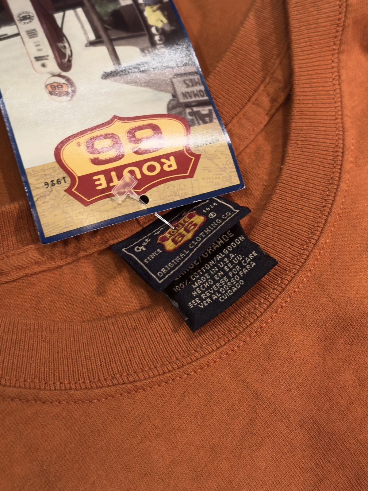 Route 66 × Vintage Athletic Wear Long-sleeve T-Shirt Size US XXL / EU 58 / 5 - 6 Thumbnail