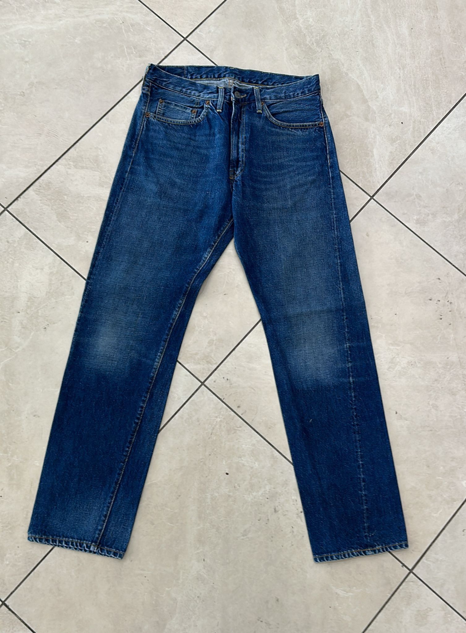 Levi's Vintage Clothing LVC Levi's Vintage Clothing 1954 501XX BigE Selvedge Jeans Size US 32 / EU 48 - 2 Thumbnail
