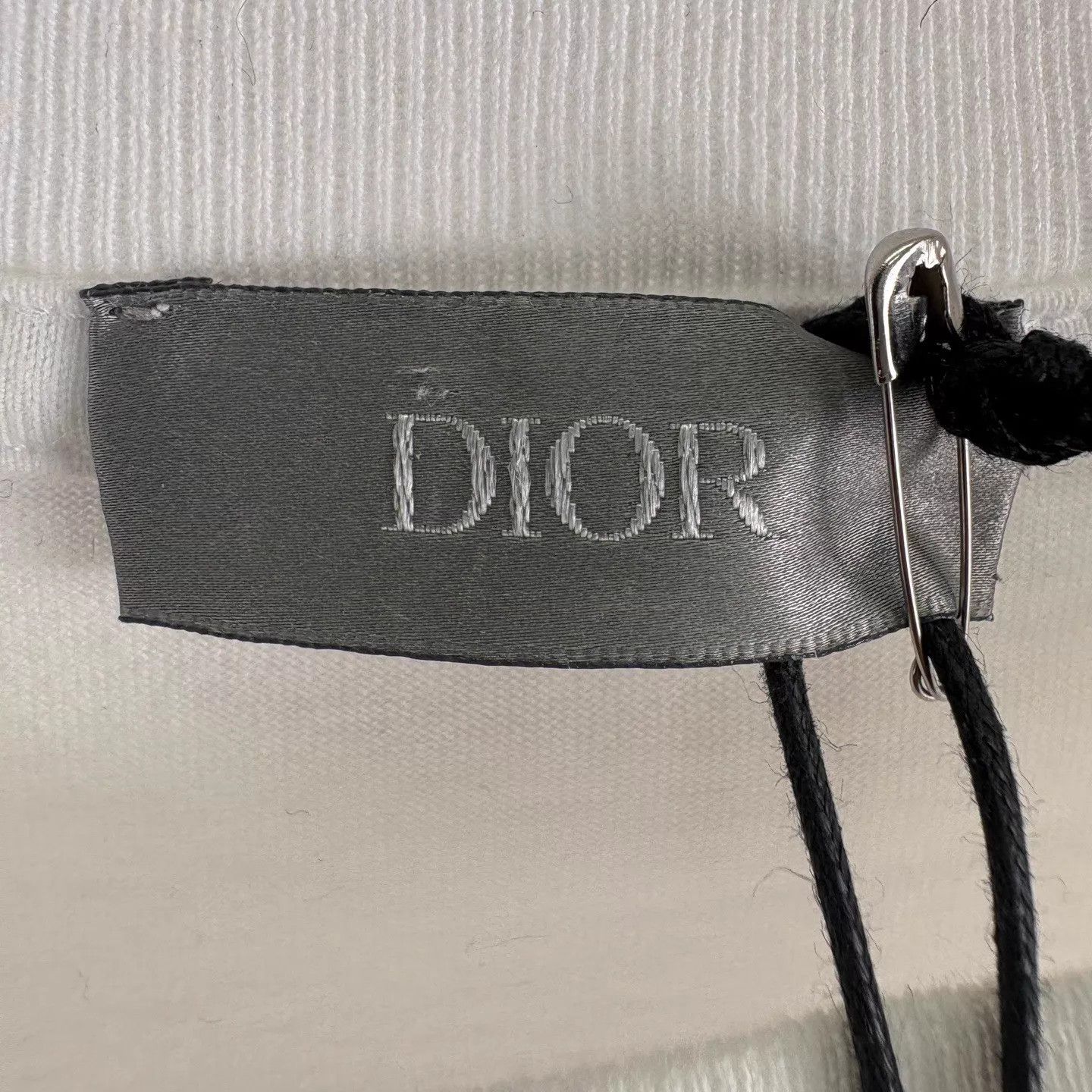Dior Dior Flocked Archive Tag Oversized Unisex Tee XS/M Size US M / EU 48-50 / 2 - 6 Thumbnail