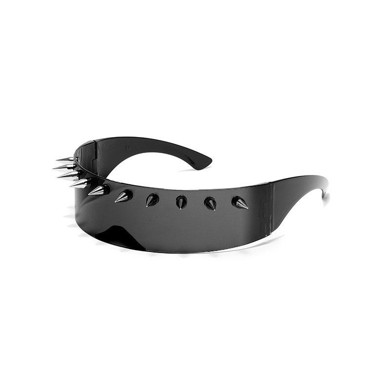 Electric Visual Rivet Design Street ins style custom avant-garde sunglasses Size ONE SIZE - 6 Thumbnail