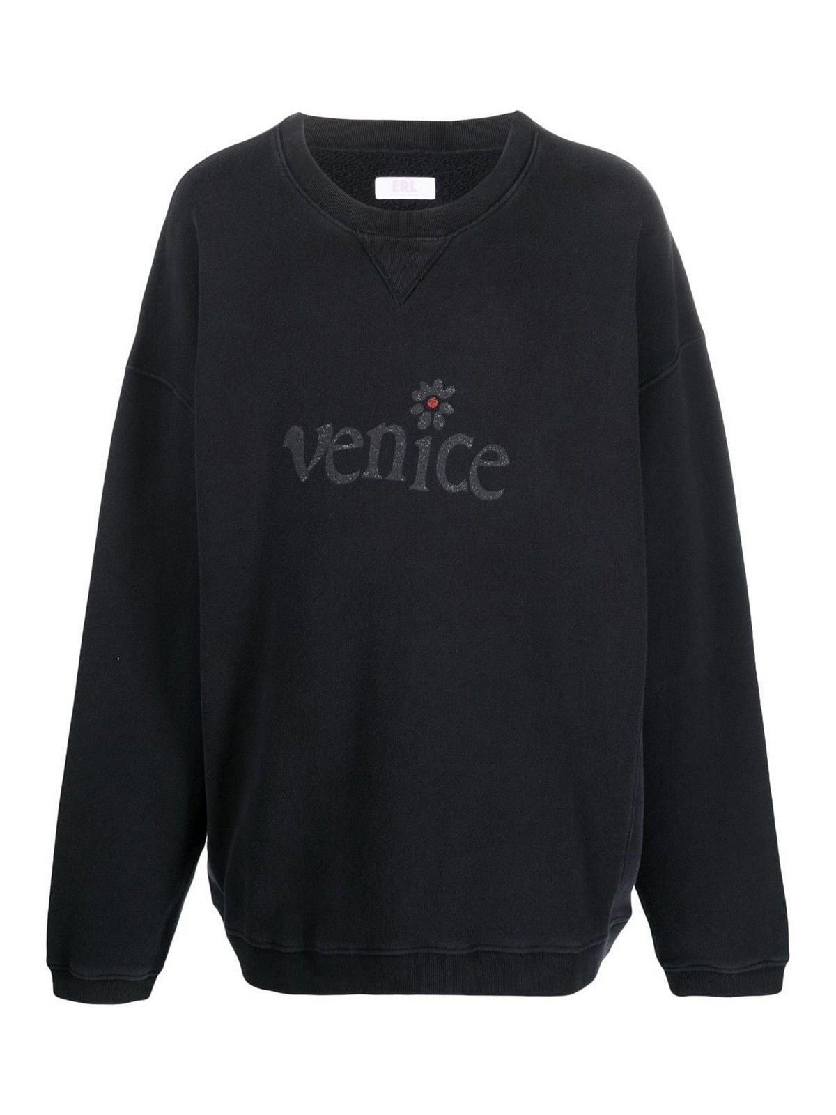 ERL o1y0125 Crewneck Sweatshirt in Black Size US L / EU 52-54 / 3 - 1 Thumbnail