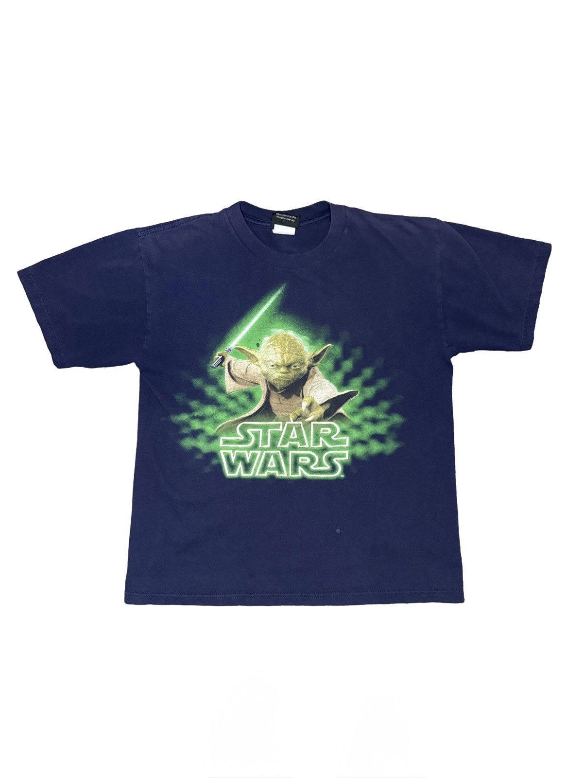 Vintage Vintage Y2K Star Wars Yoda Tee Size US M / EU 48-50 / 2 - 1 Thumbnail