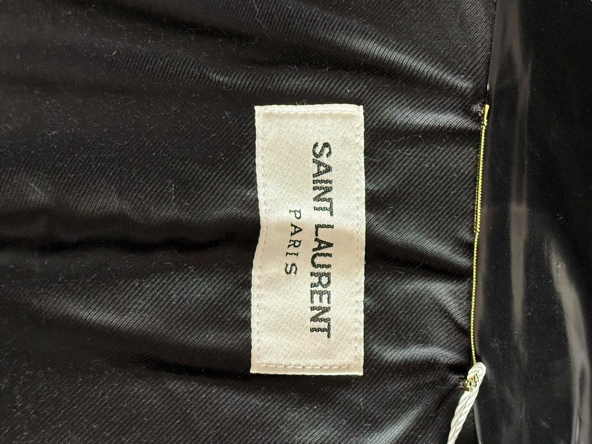 Saint Laurent Paris Saint Laurent Lacquered Effect Oversized Jacket Size XS / US 0-2 / IT 36-38 - 5 Thumbnail