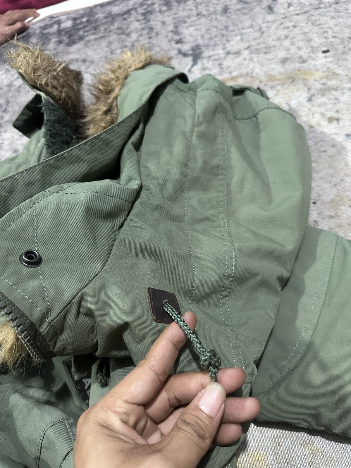 Alpha Industries Alphaindustries Inc Usa Fur Jacket Green Size US XXL / EU 58 / 5 - 9 Thumbnail
