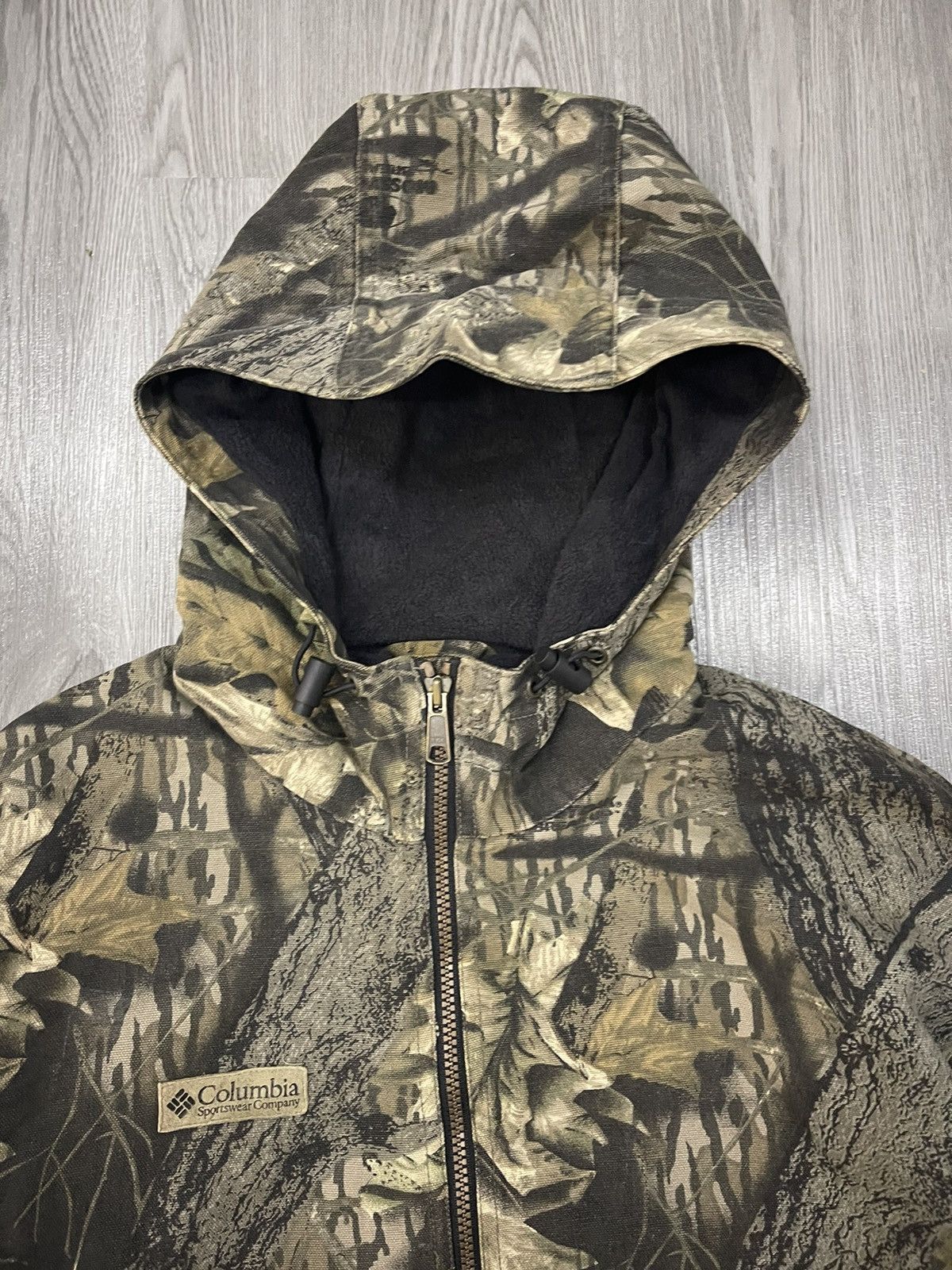 Columbia Columbia Mossy Oak Undercover Tactical Hunting Hooded Jacket Size US L / EU 52-54 / 3 - 4 Thumbnail