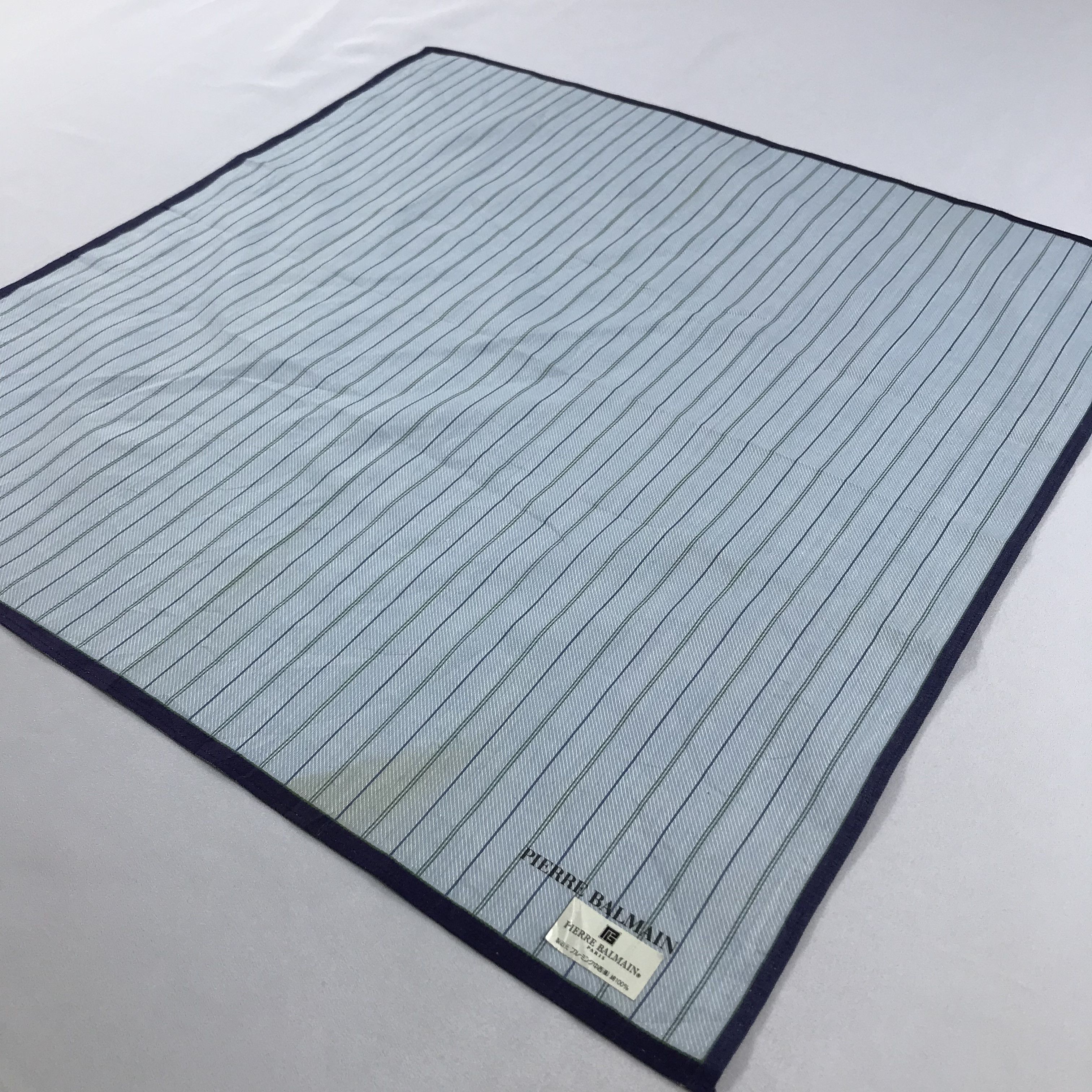 Pierre Balmain × Vintage Pierre Balmain Bandana / Handkerchief / Neckerchief - S2431 Size ONE SIZE - 4 Thumbnail