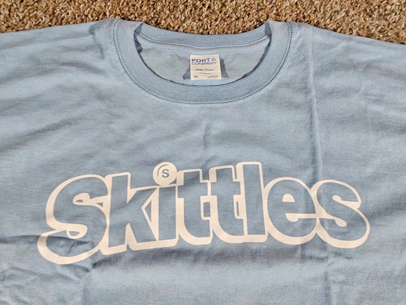 Other Skittles XL Blue Tshirt New Size US XL / EU 56 / 4 - 4 Thumbnail