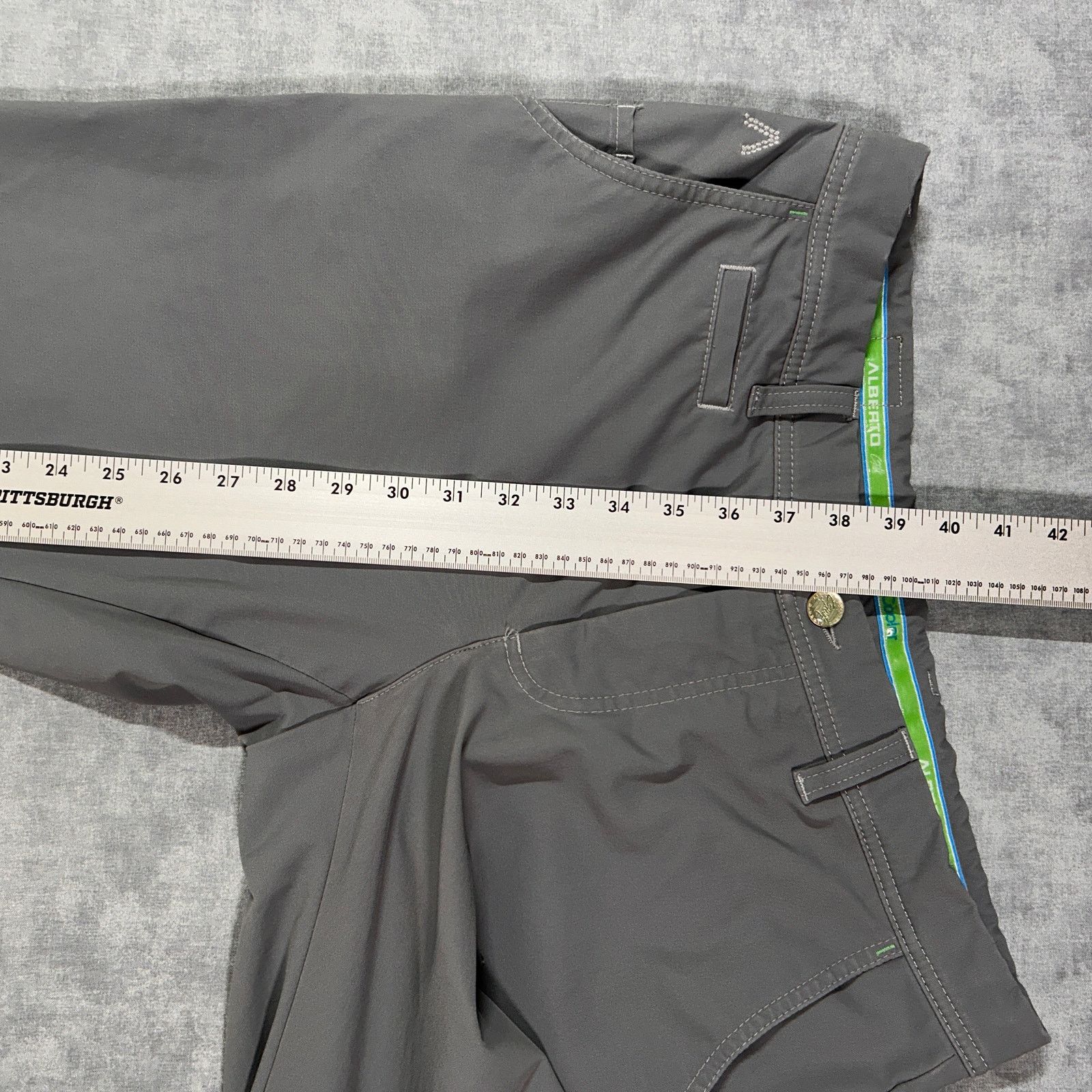 Alberto Alberto Golf Rookie 3xDRY regular fit chino pants mens 33x31 Size US 33 - 12 Thumbnail