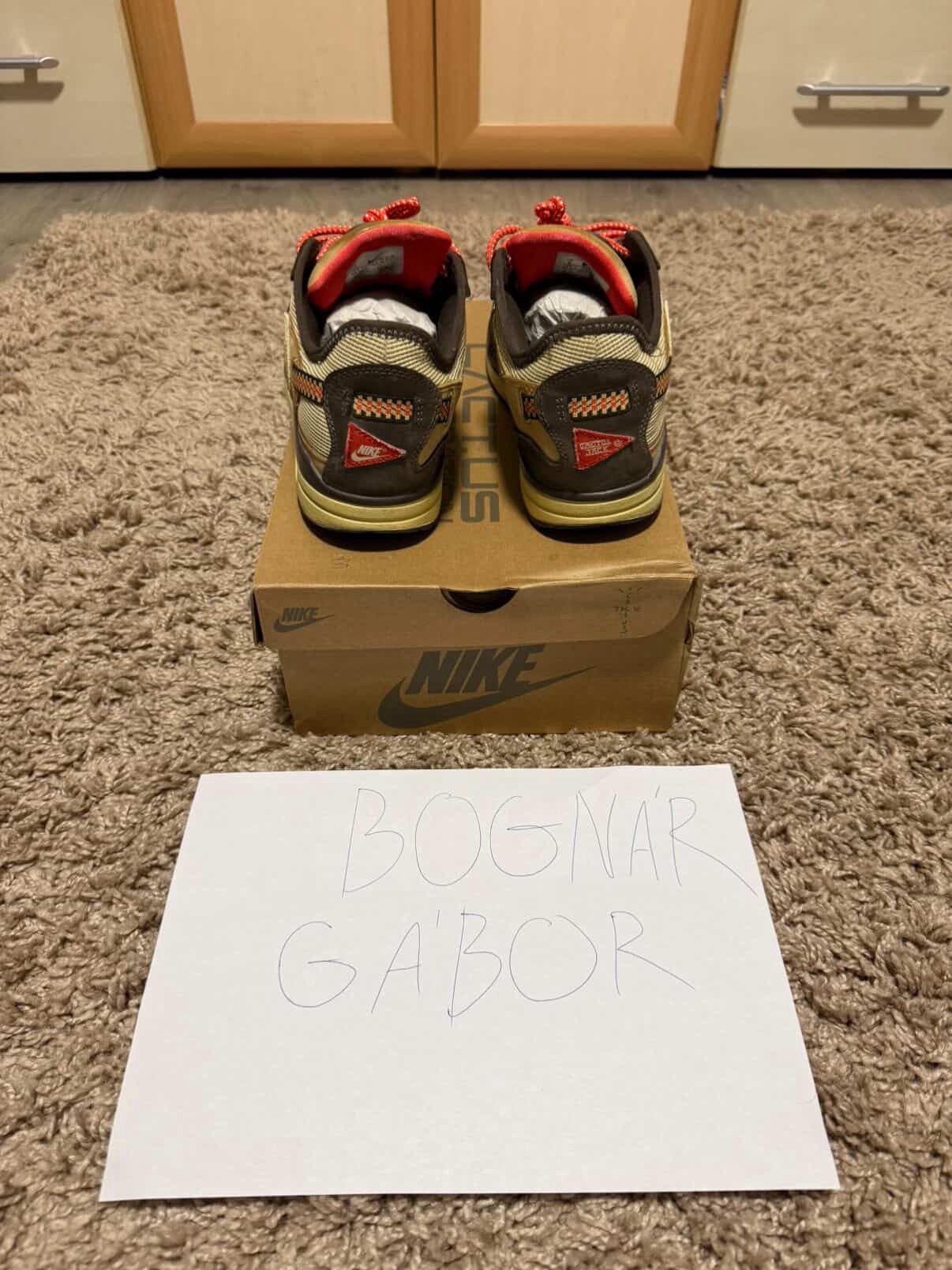 Nike × Travis Scott Nike x Cactus Jack, Air Max 1 Baroque Brown Size US 9 / EU 42 - 4 Thumbnail