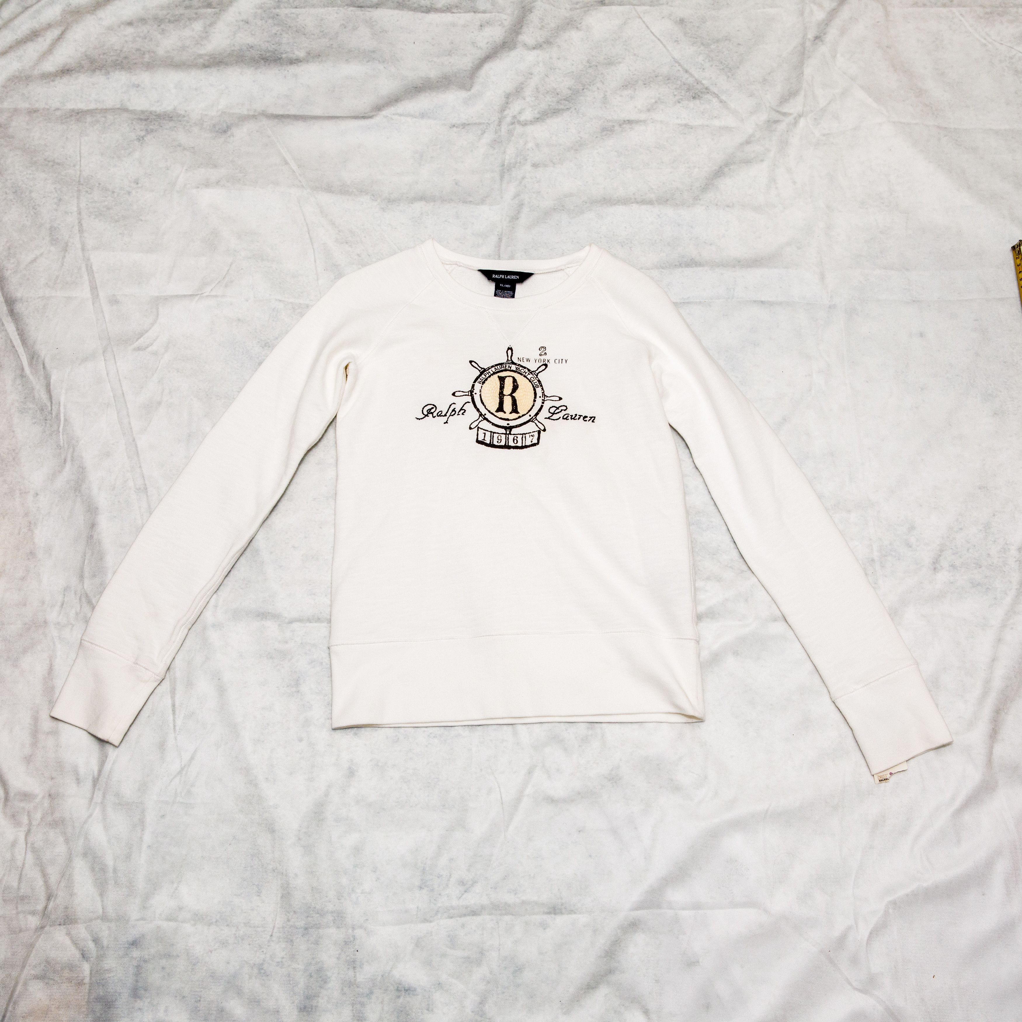Ralph Lauren Ralph Lauren Yacht Club Sweat Shirt Embroidered Print Size XS / US 0-2 / IT 36-38 - 6 Thumbnail