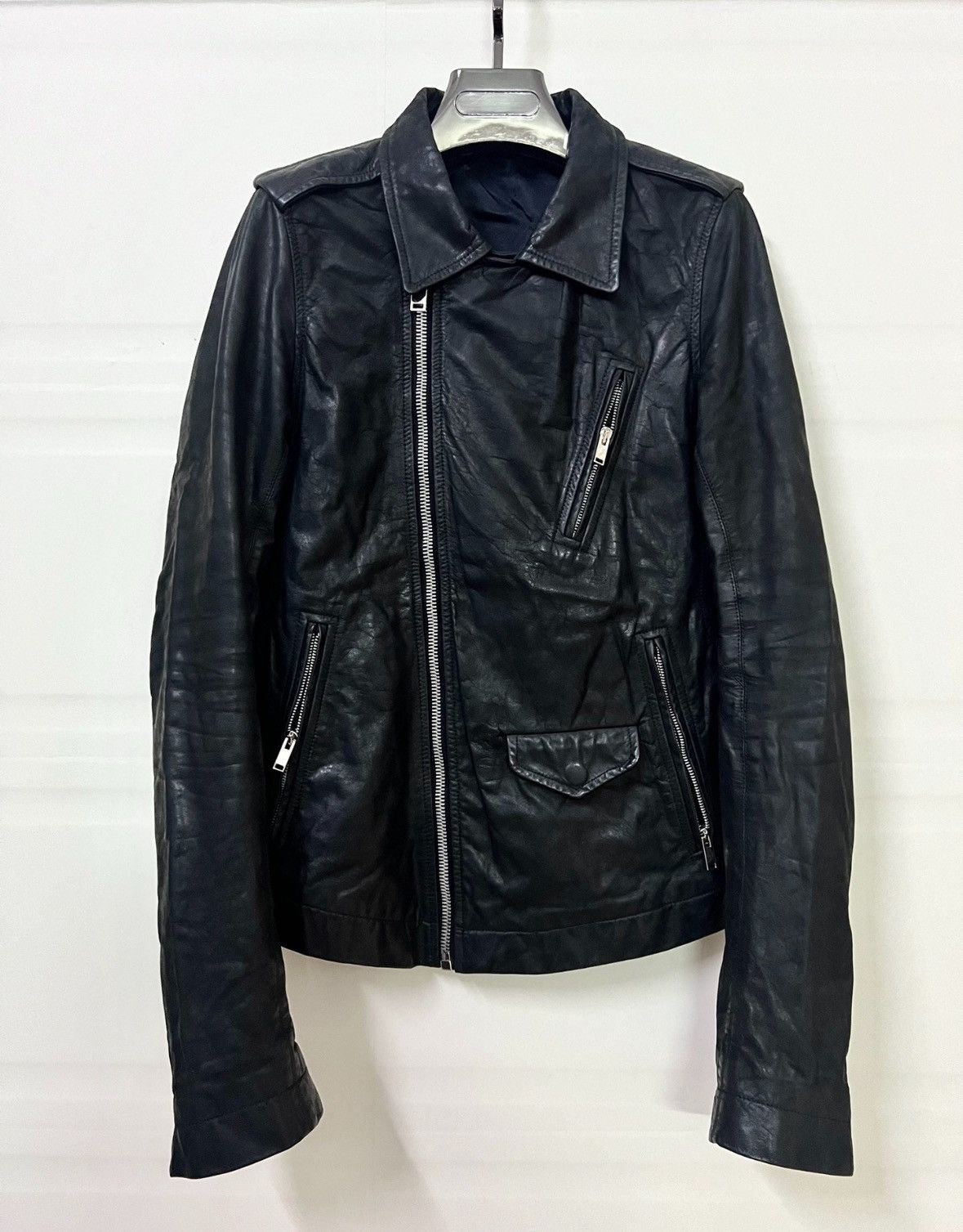 Rick Owens Rick Owens Leather jacket 2504-Nextarrow Size US S / EU 44-46 / 1 - 1 Thumbnail