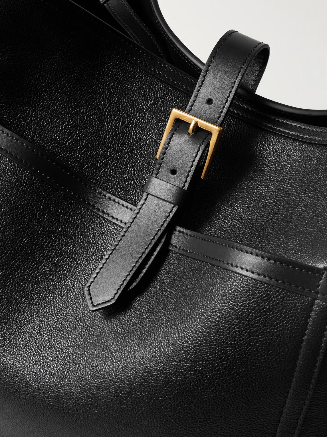 Tom Ford o1loc1c0325 H0574 Size: OS / Leather Tote Bag in Black Size ONE SIZE - 4 Thumbnail