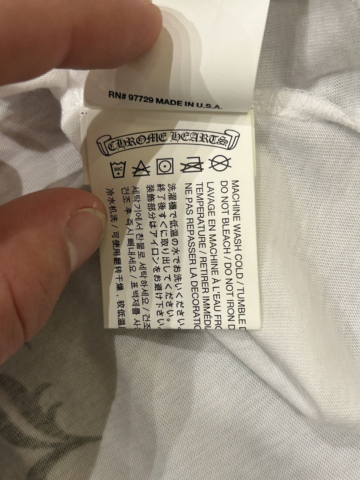 Chrome Hearts Chrome Hearts LA Horseshoe Tee Size US XL / EU 56 / 4 - 5 Thumbnail