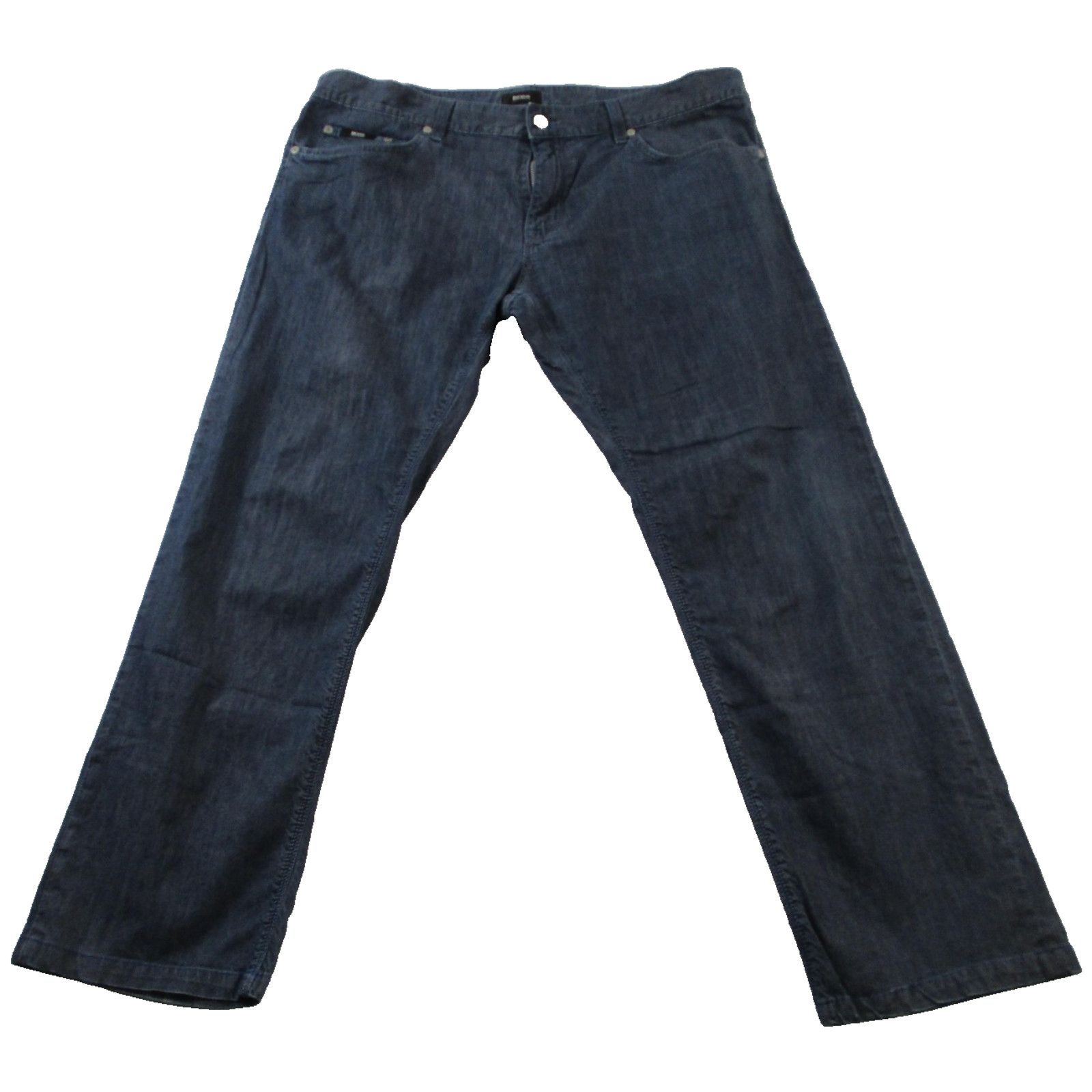 Hugo Boss Hugo Boss Jeans Mens 38x30 Blue Rinse Stretch Straight Leg Size US 38 / EU 54 - 1 Thumbnail