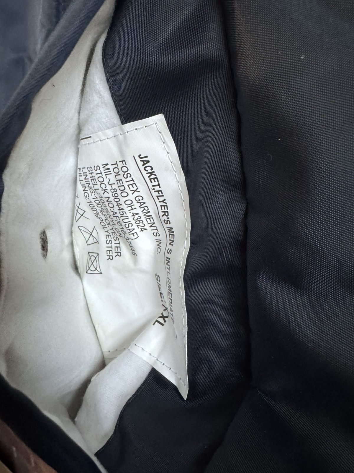 Vintage Ma1 Flyer Navy Vintage Bomber Alpha XXL Jacket Oversize Size US XXL / EU 58 / 5 - 7 Thumbnail