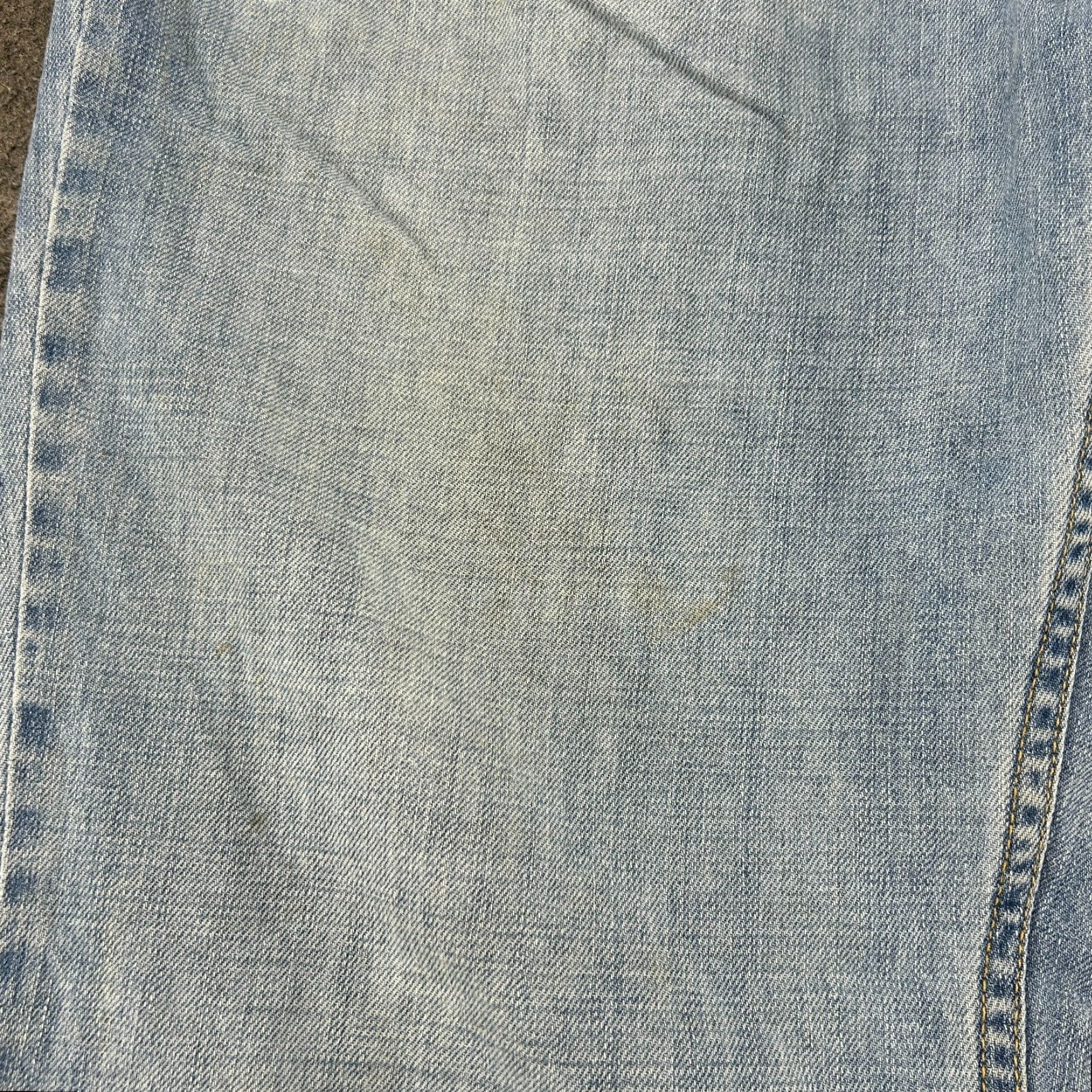 Anchor Blue VINTAGE Anchor Blue Jeans Mens 33x30 Blue Jeans Relaxed 90s Grunge Light Wash Cotton Denim Baggy 5-Pocket Design, 30 In Inseam Mens, Regular, Blue Size US 33 - 7 Thumbnail