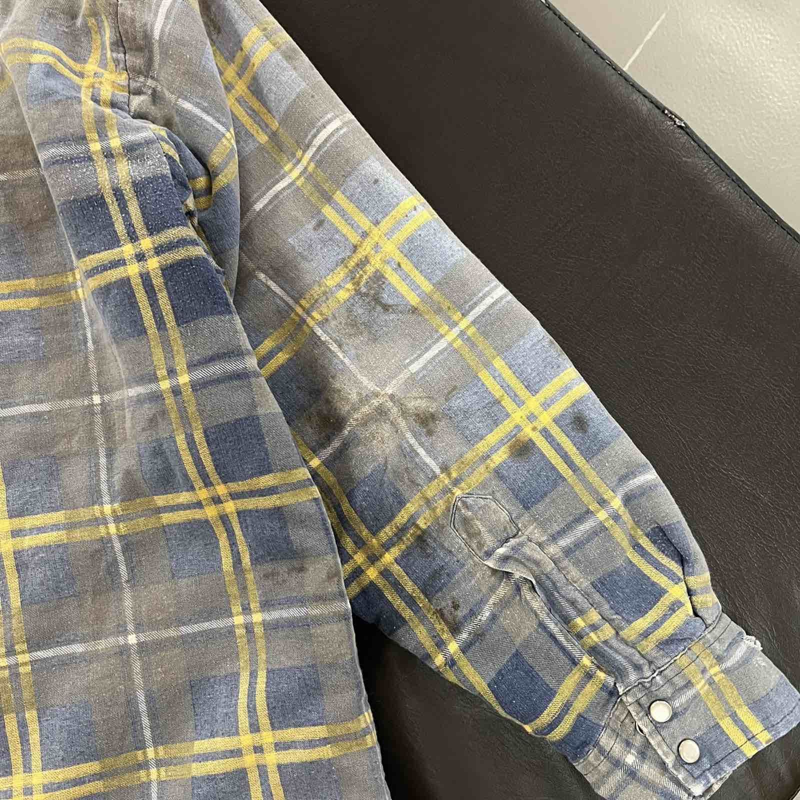 Dickies Vintage Dickies Flannel Shirt Workwear Button Up Sz L Size US L / EU 52-54 / 3 - 10 Thumbnail