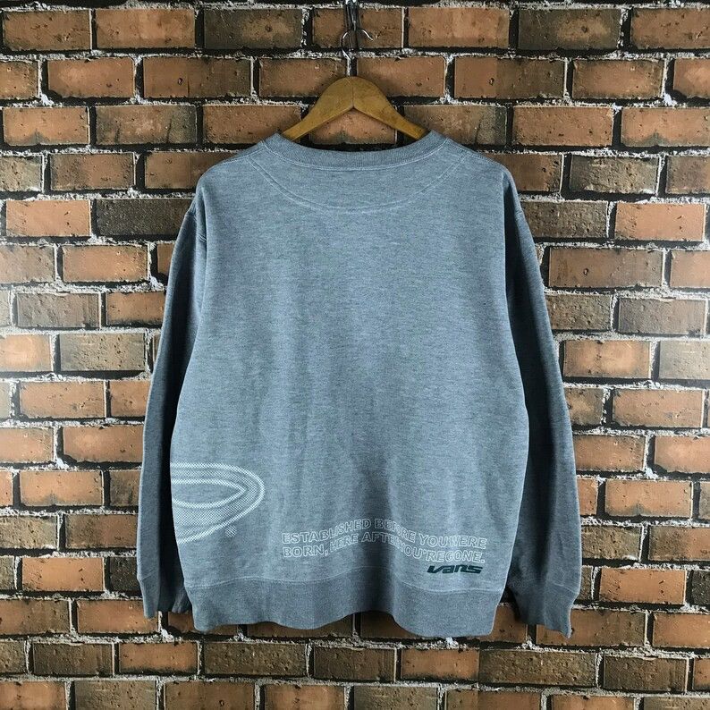 Vans × Vintage Vintage Vans Sweatshirt Large Size Size US L / EU 52-54 / 3 - 3 Thumbnail