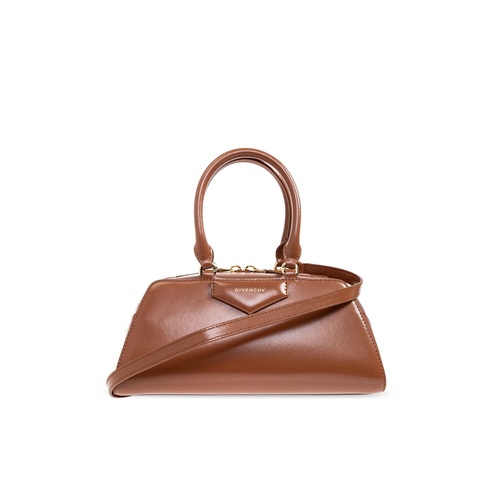 GIVENCHY Antigona Small $2100 Caramel Brown East-West Handba