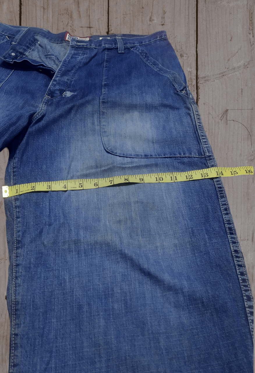 Jean Shop Vintage Old Navy Jeans Big Pocket Rare Pattern Size US 37 - 7 Thumbnail