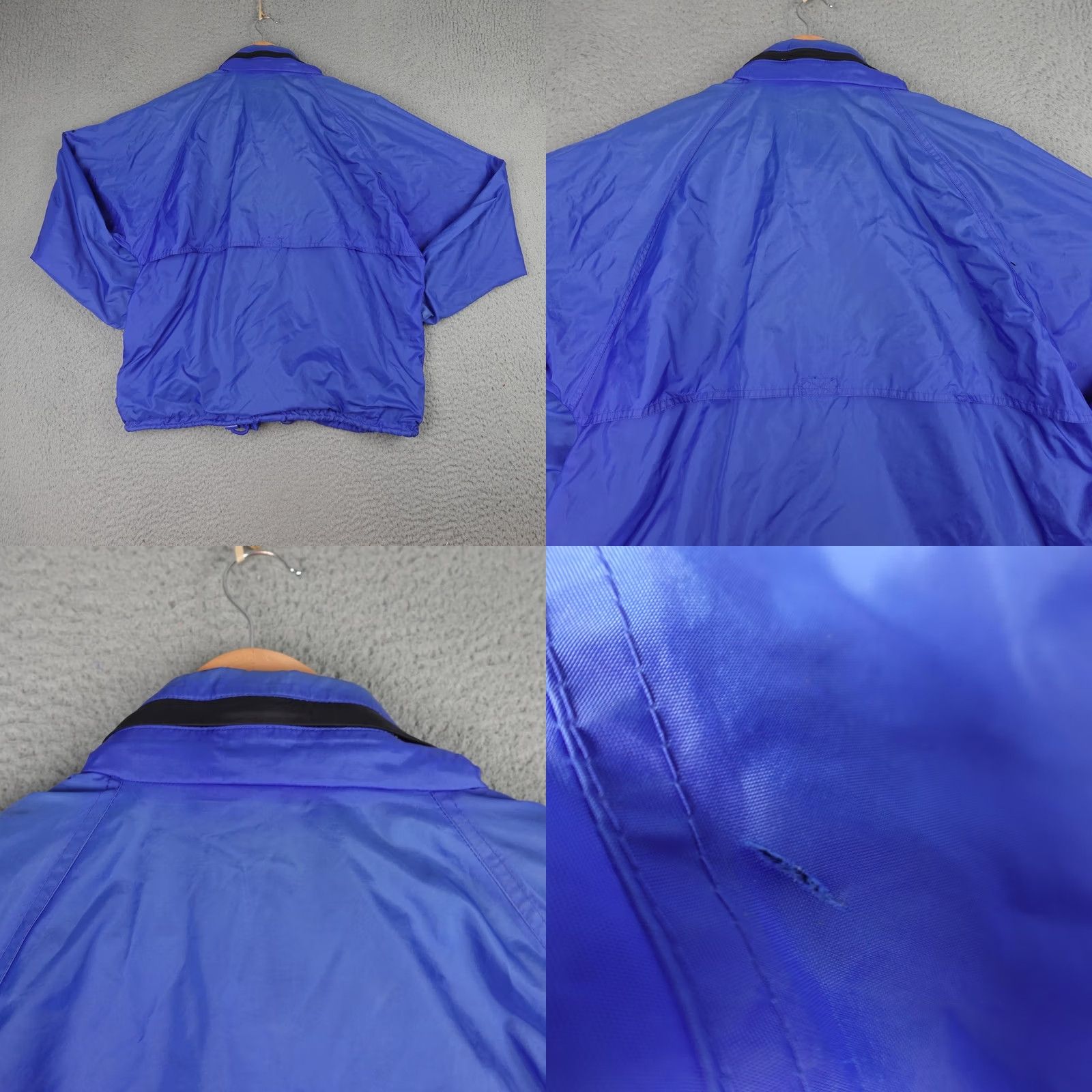 Helly Hansen Helly Hansen Jacket Mens M Blue Packable Windbreaker Rain Shell Zip Logo Size US M / EU 48-50 / 2 - 9 Thumbnail