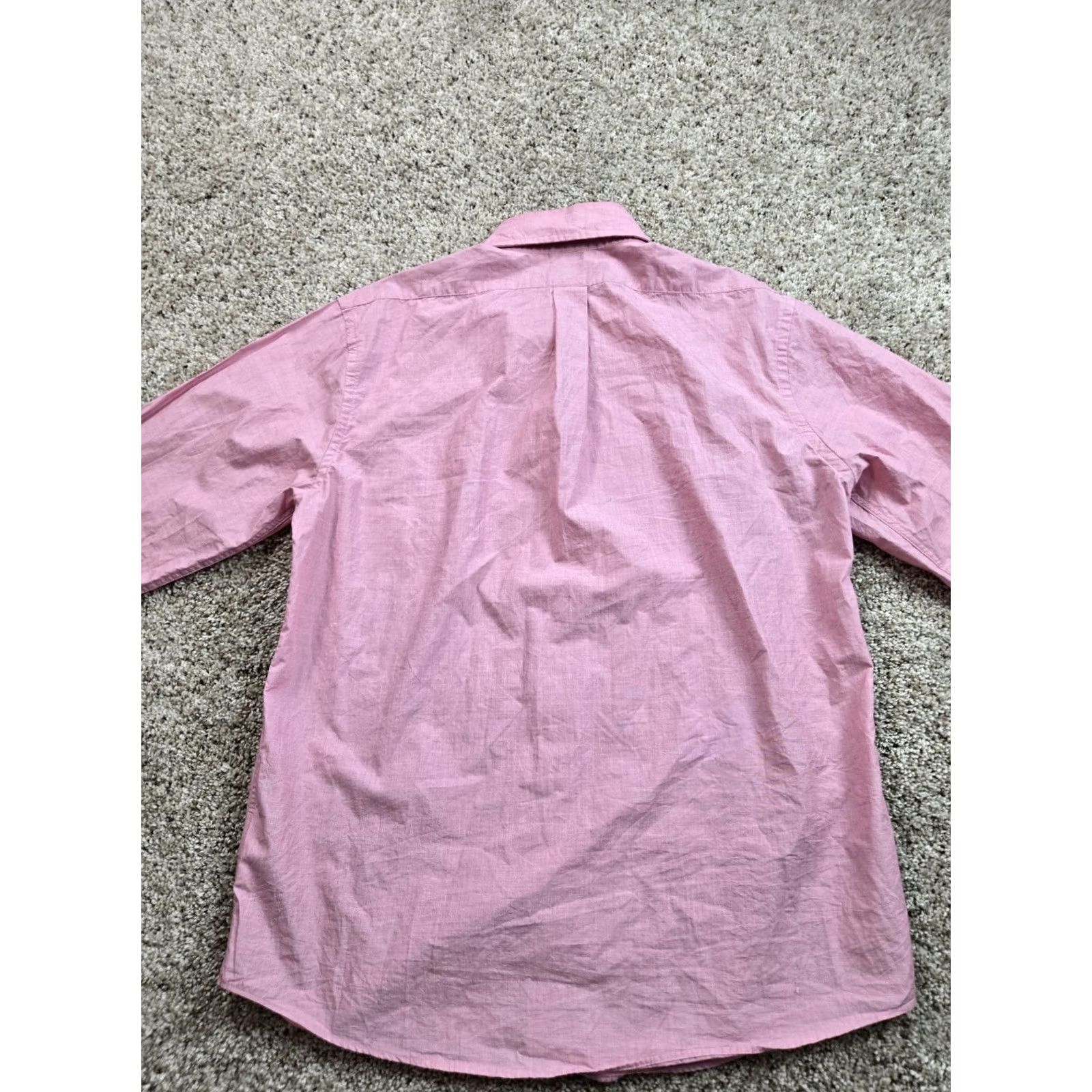Brooks Brothers Brooks Brothers Shirt Mens Medium Red Cotton Button Down Long Sleeve Casual Size US M / EU 48-50 / 2 - 6 Thumbnail