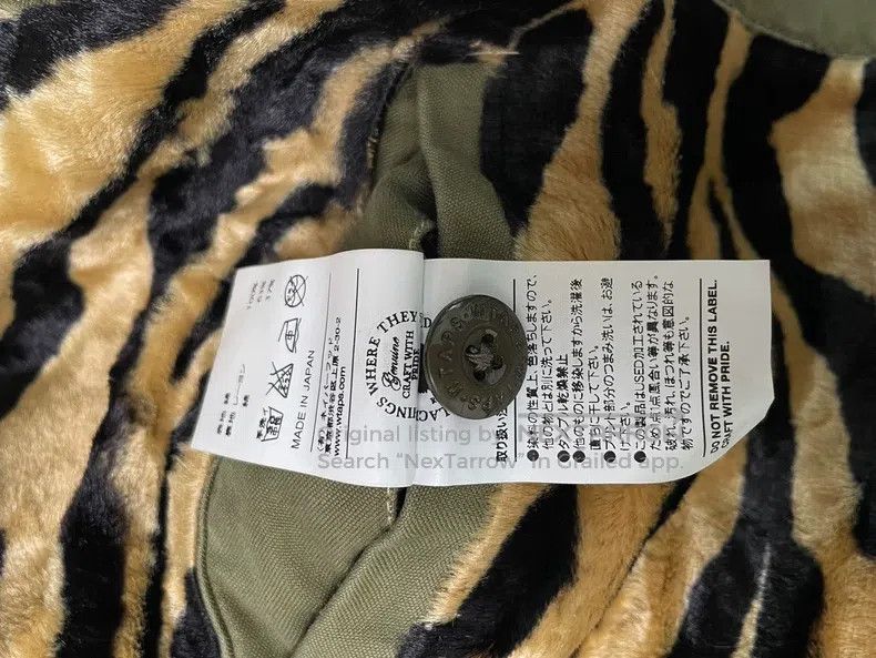 Wtaps Wtaps Military jacket with tiger print lining Size US L / EU 52-54 / 3 - 6 Thumbnail
