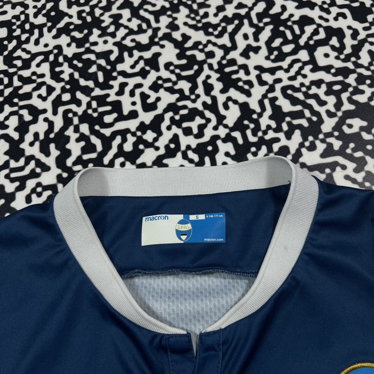 Macron Spal Macron 18/19 Soccer Football Jersey Blokecore Style Size US S / EU 44-46 / 1 - 13 Thumbnail