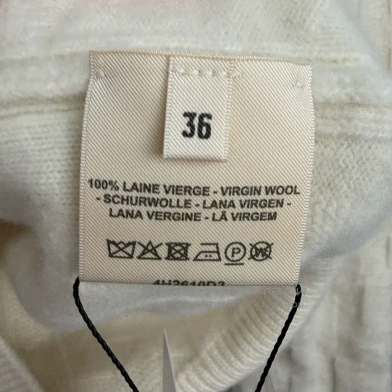 Hermes Hermes Long Sleeve Crew Neck Wool Sweater Size XS / US 0-2 / IT 36-38 - 4 Thumbnail