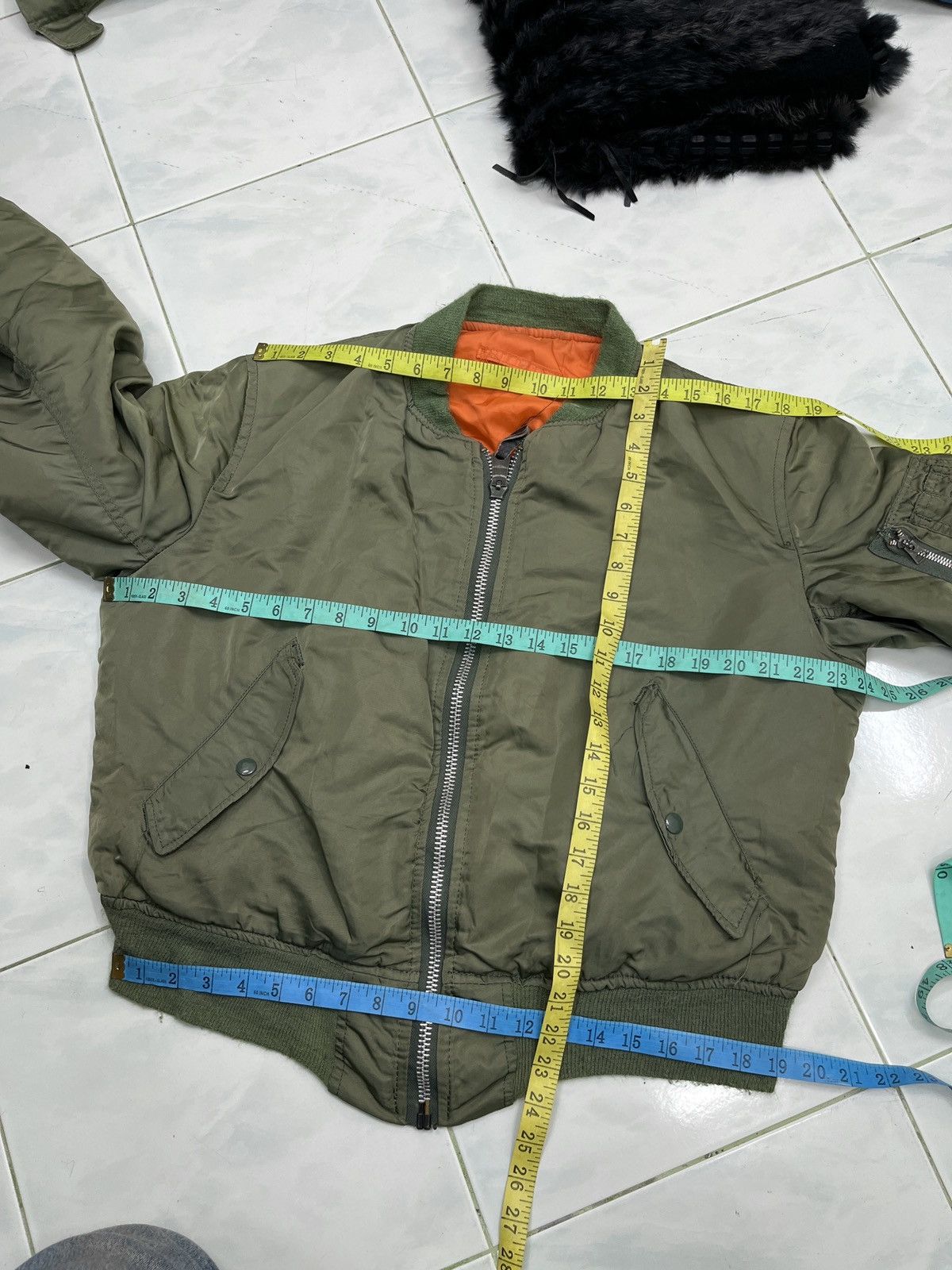 Alpha Industries 🔥🔥🔥STEALS VTG ALPHA INDUSTRIES MA-1 JACKET Size US S / EU 44-46 / 1 - 14 Thumbnail