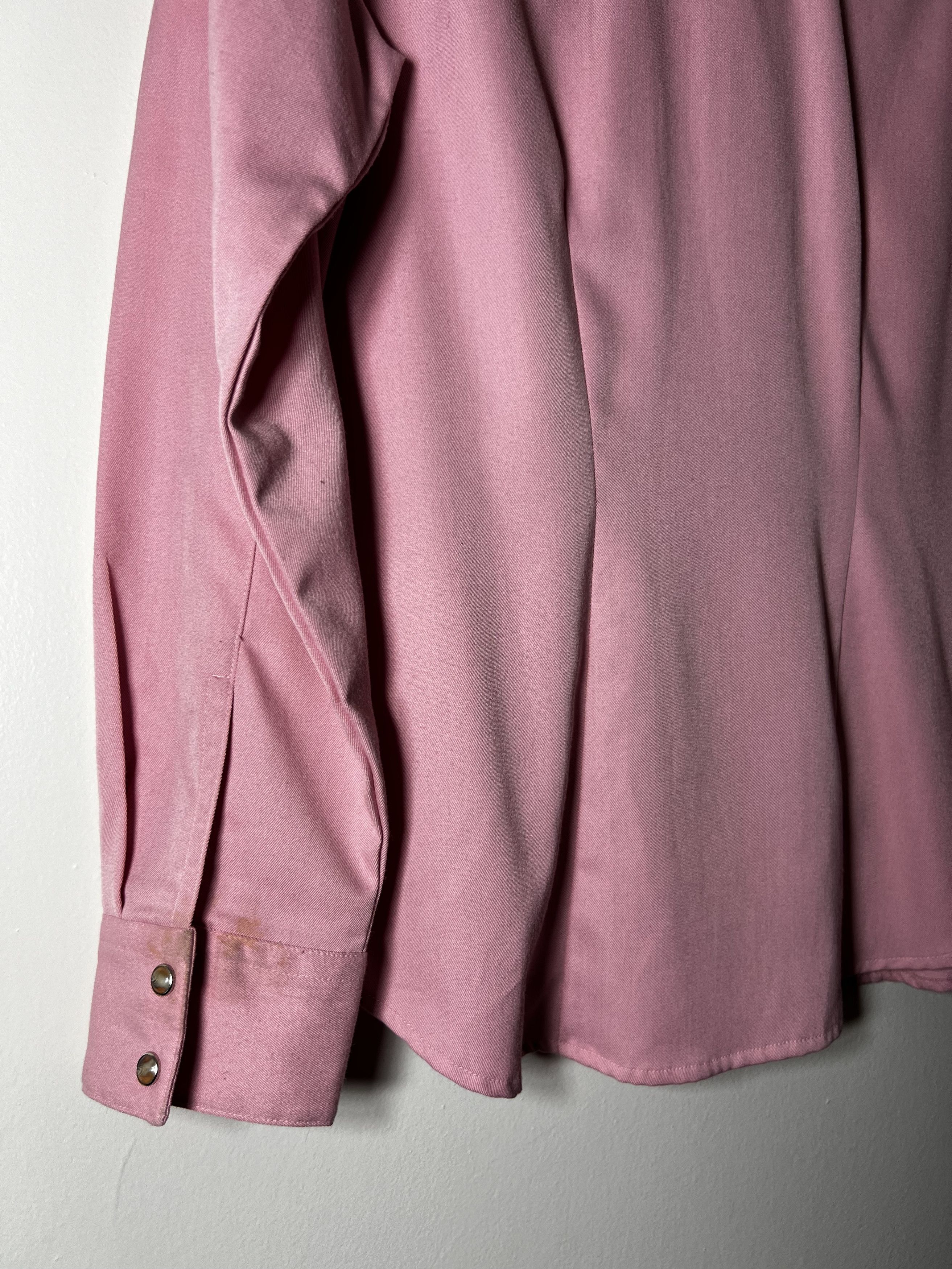 Other × Vintage Vintage 1990's Roughrider by Circle T Pink Western Blouse Size S / US 4 / IT 40 - 7 Thumbnail