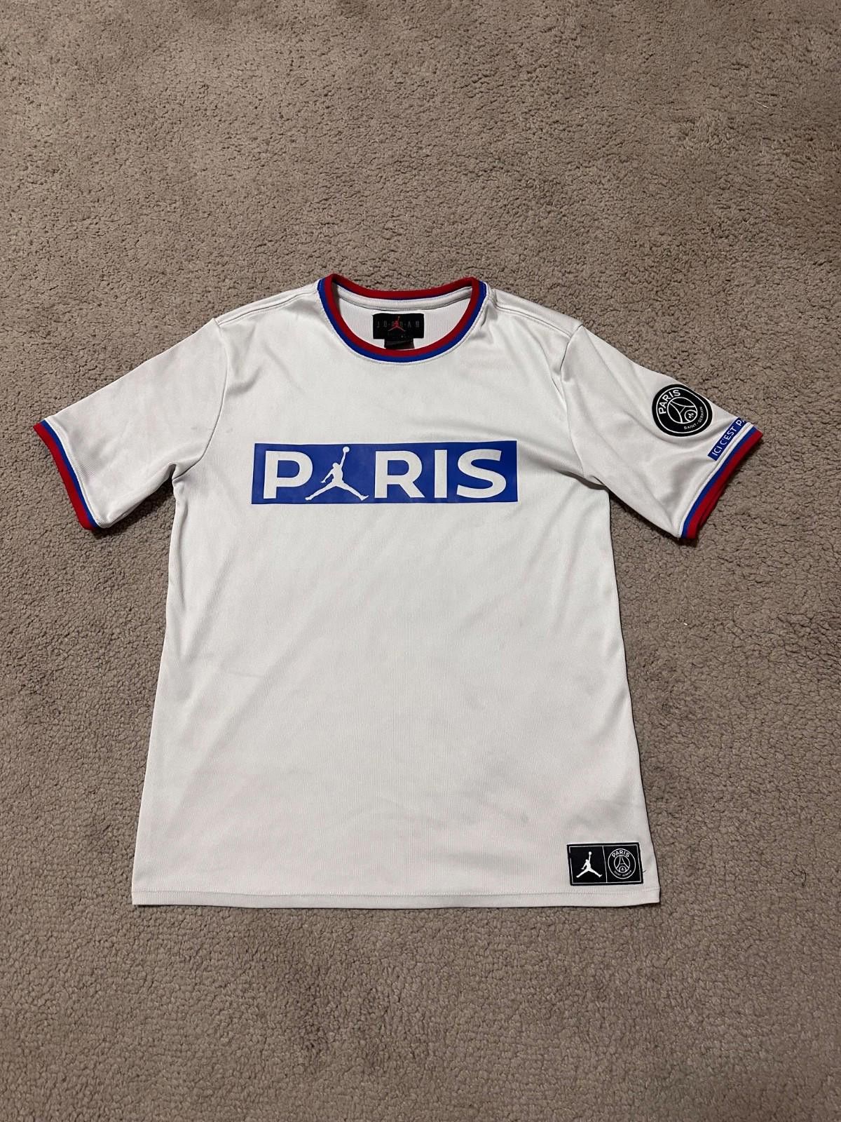 Nike Paris Saint Germain PSG Soccer Jersey Air Jordan Jumpman Size US M / EU 48-50 / 2 - 1 Thumbnail