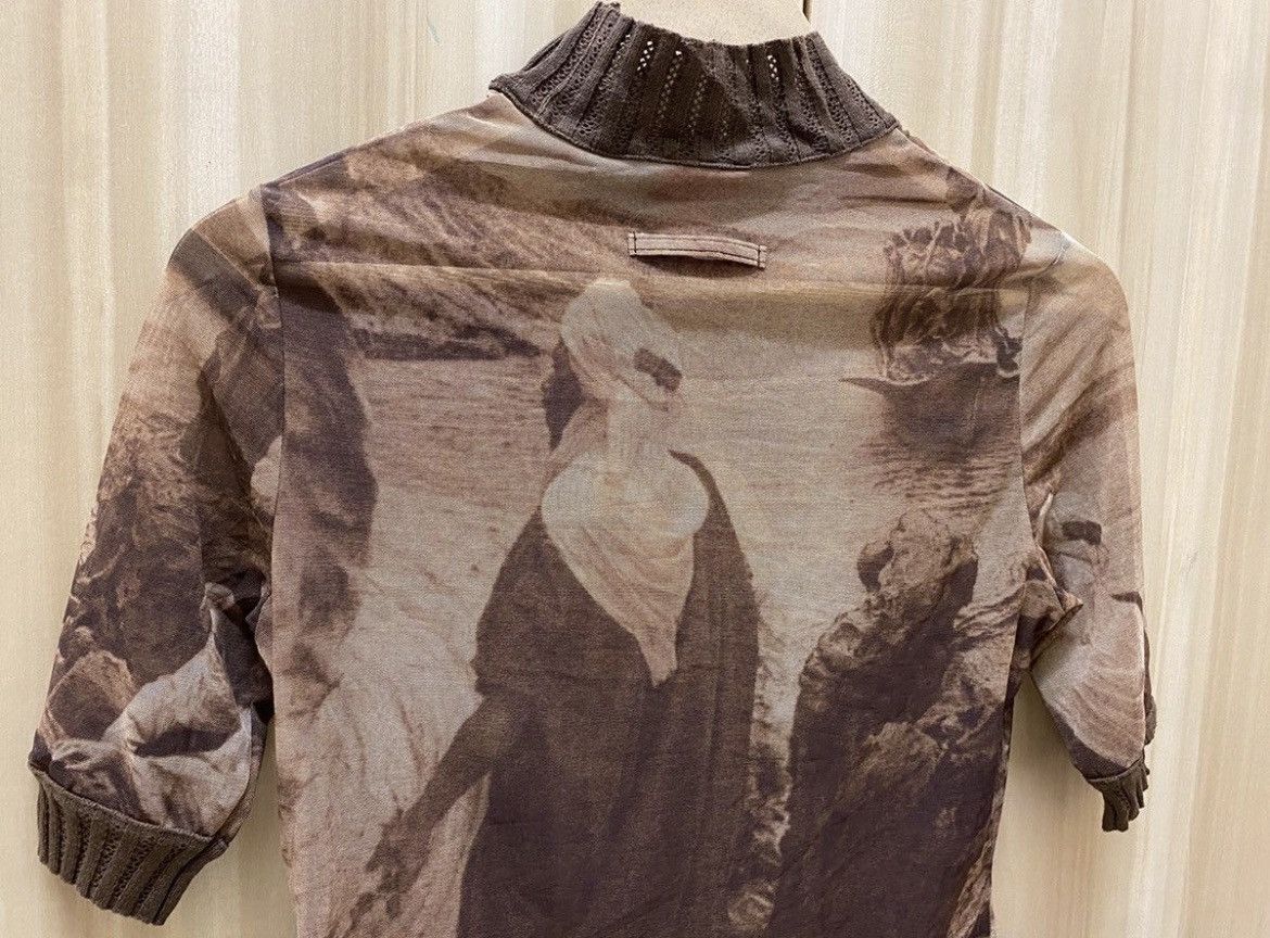 Jean Paul Gaultier JPG SS98 Archival Bedouins Mesh Cardigan & Mock Neck Top Set Size S / US 4 / IT 40 - 12 Thumbnail
