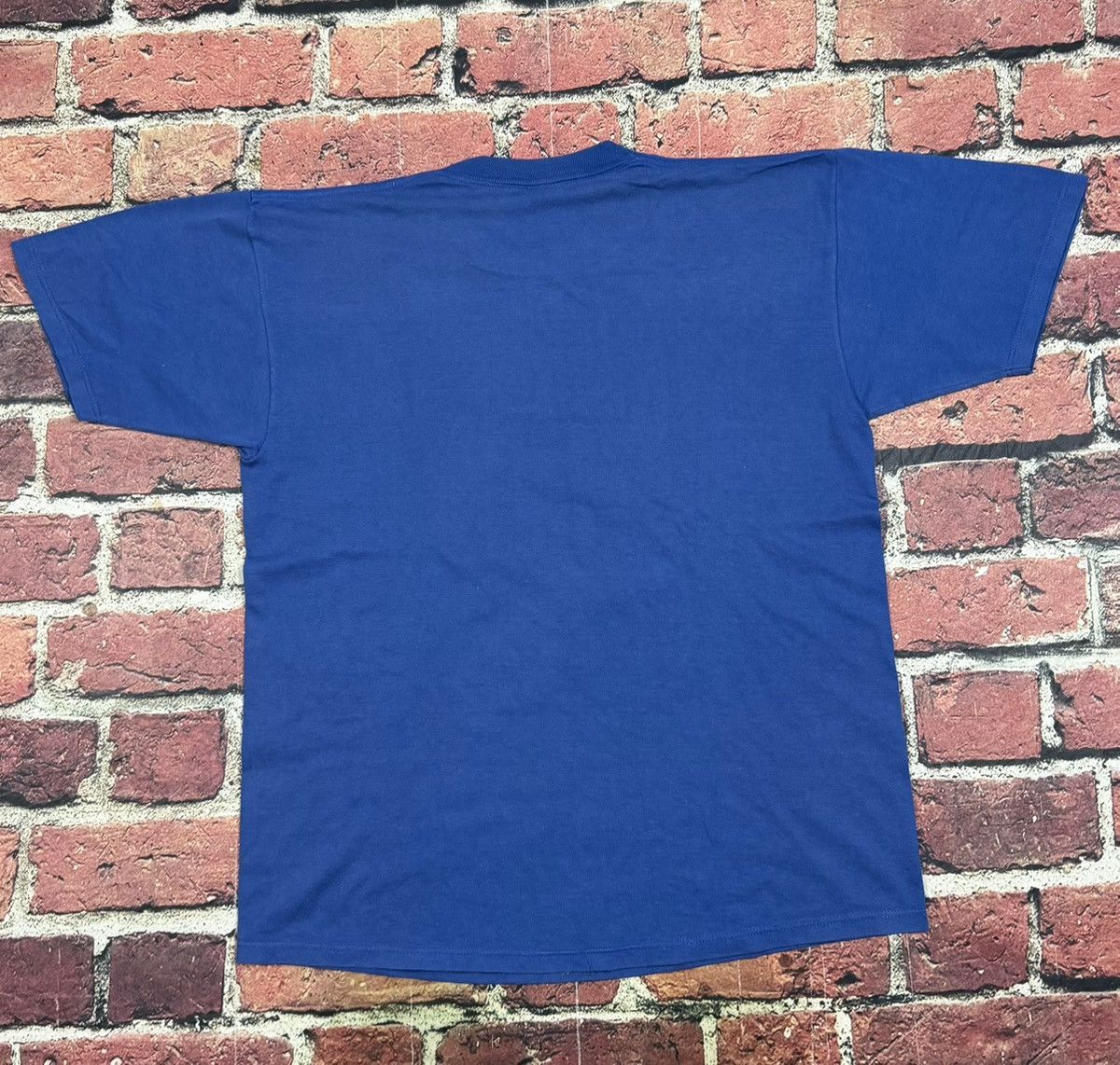 Jerzees Vintage Dad's Root Beer Soda Promo Blue T Shirt 80s 90s USA Size US L / EU 52-54 / 3 - 3 Thumbnail