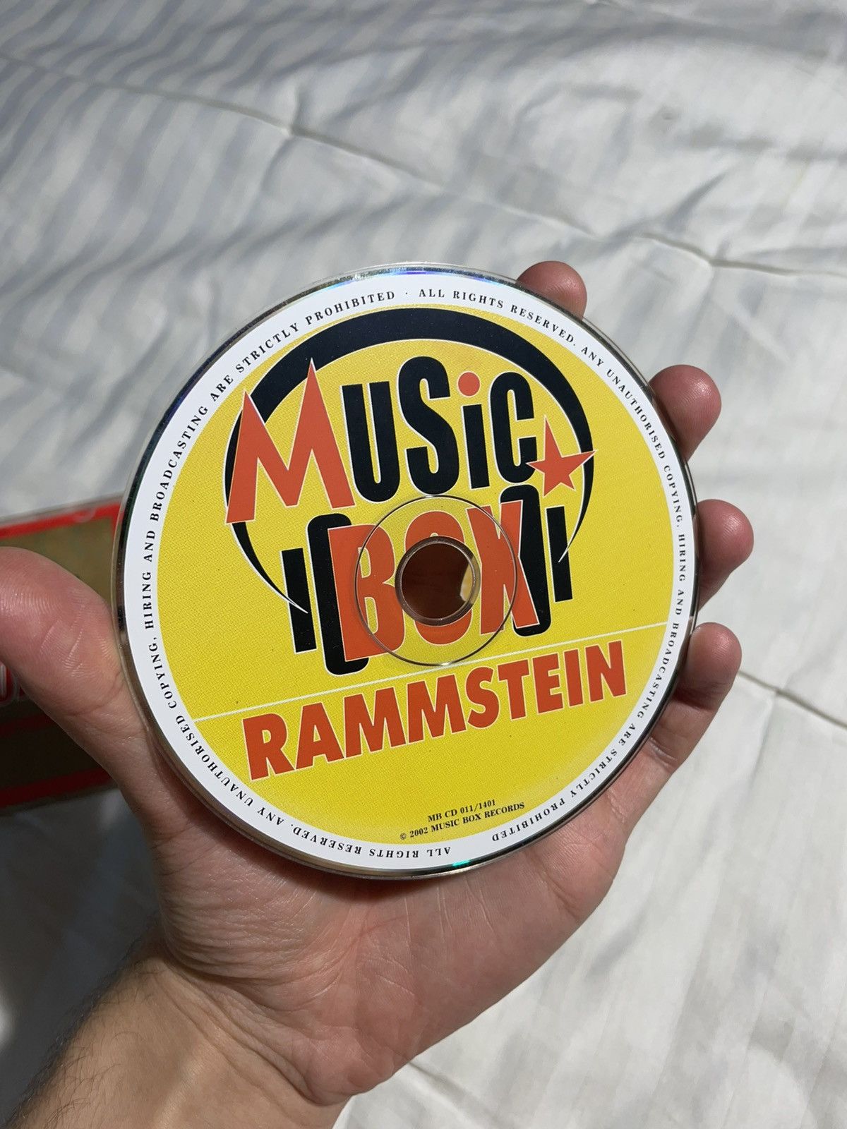 Vintage Vintage Rare Archive 2002 Rammstein All Time Hits CD Disc Size ONE SIZE - 9 Thumbnail