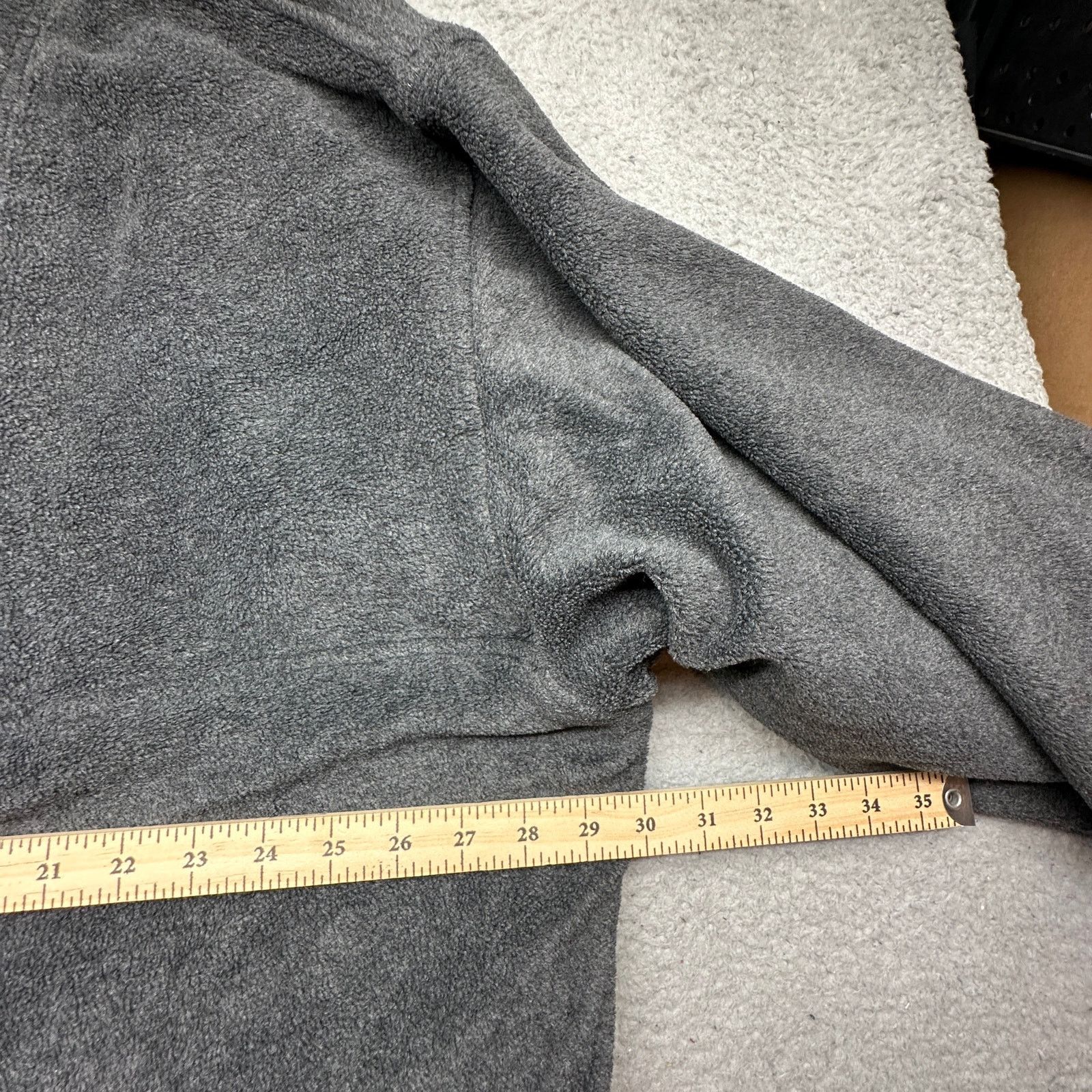 Old Navy VTG Old Navy 1/4 Zip Reversible Fleece Jacket Mens XXL Gray Size US XXL / EU 58 / 5 - 7 Thumbnail