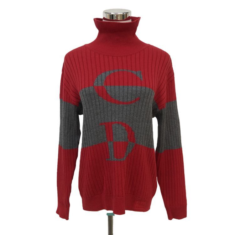 Dior Christian Dior Sports Logo Turtleneck Sweater Size ONE SIZE - 1 Thumbnail