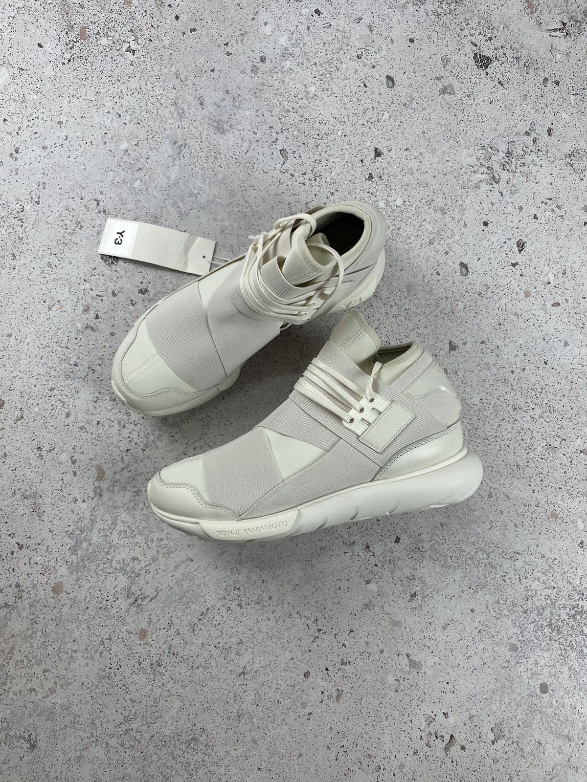 Adidas Y-3 Yohji Yamamoto Qasa White Japan Sneakers Size 11