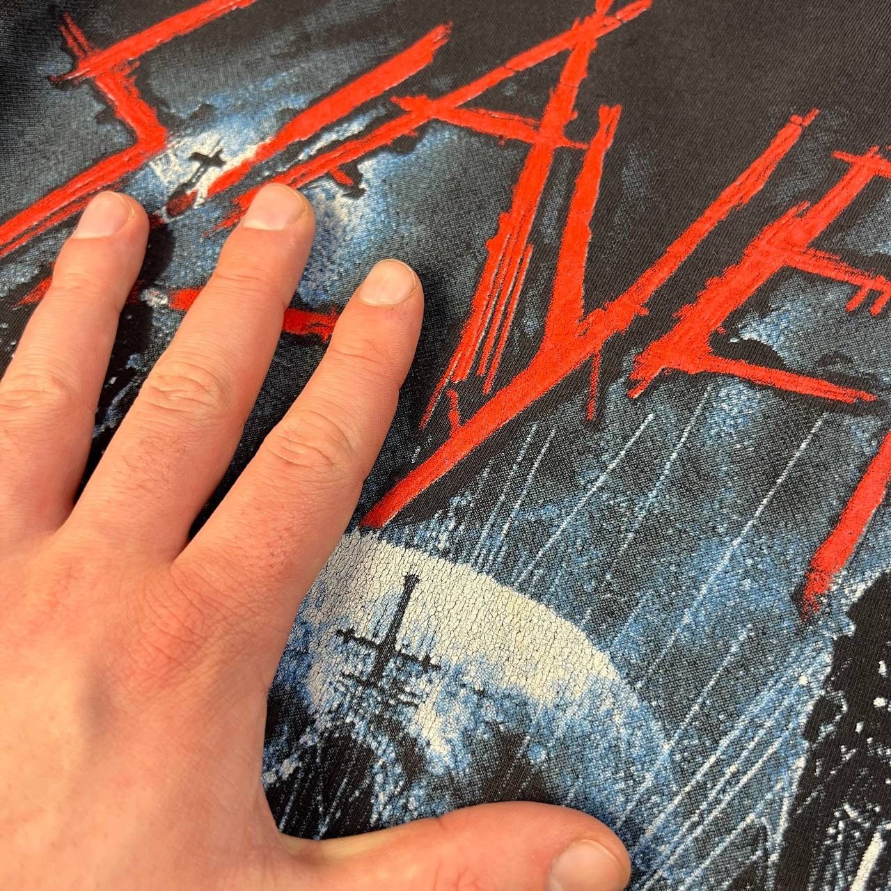 Slayer Slayer Vintage Y2K Two-Sides Logo Rock Band T-Shirt 1TS58 Size US M / EU 48-50 / 2 - 6 Thumbnail