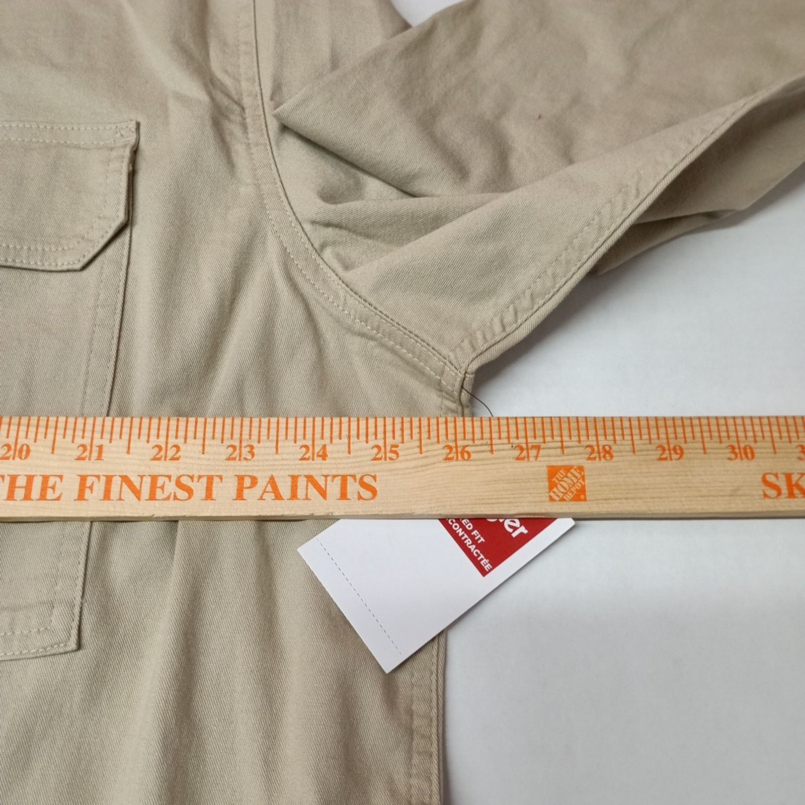 Wrangler Wrangler Jacket Overshirt Workwear Shacket Size XL Beige Size US XL / EU 56 / 4 - 6 Thumbnail