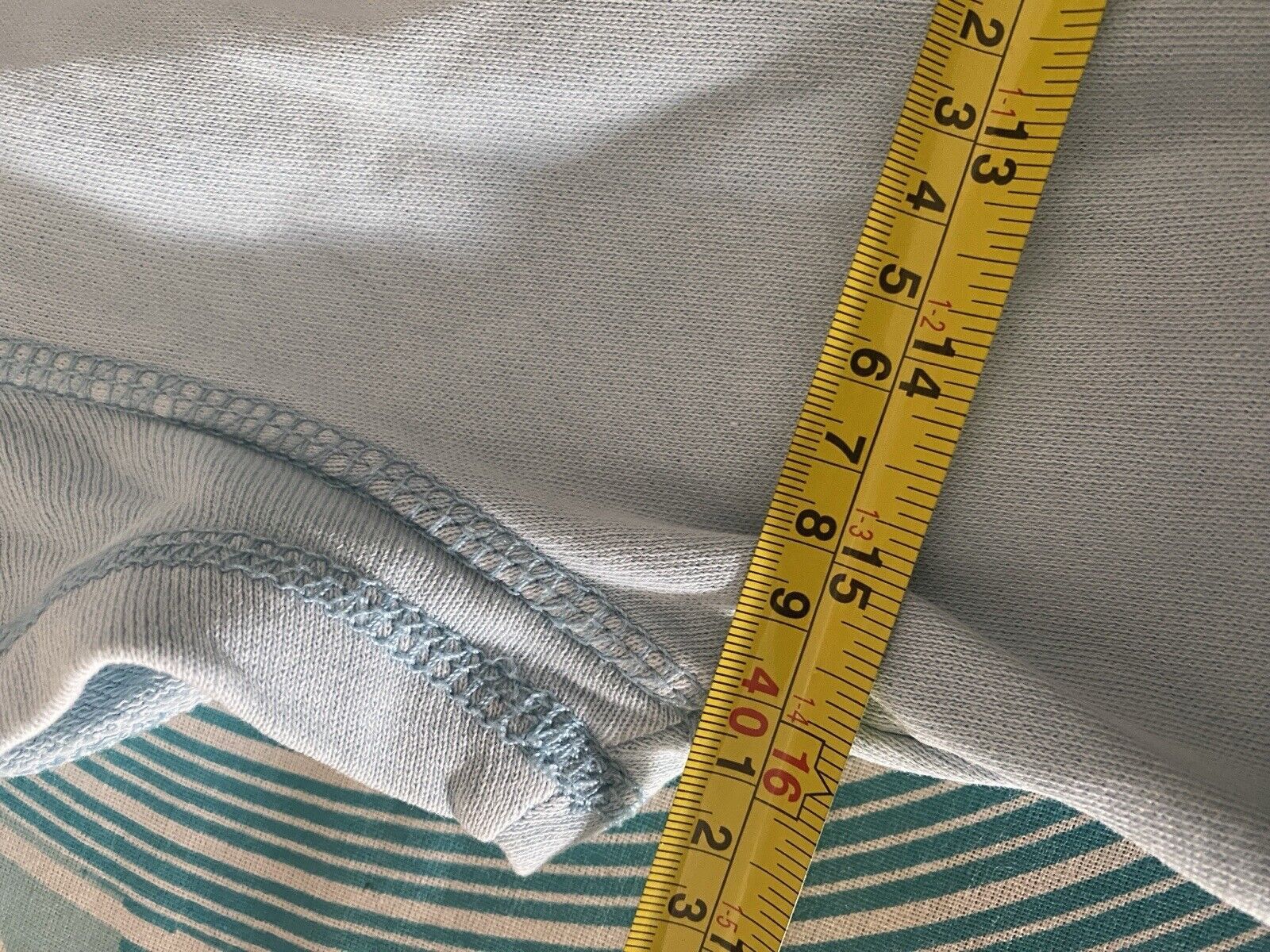 Vintage My no Jersey Y2K Dress Size M Baby Blue Sk2419 Size M / US 6-8 / IT 42-44 - 4 Thumbnail