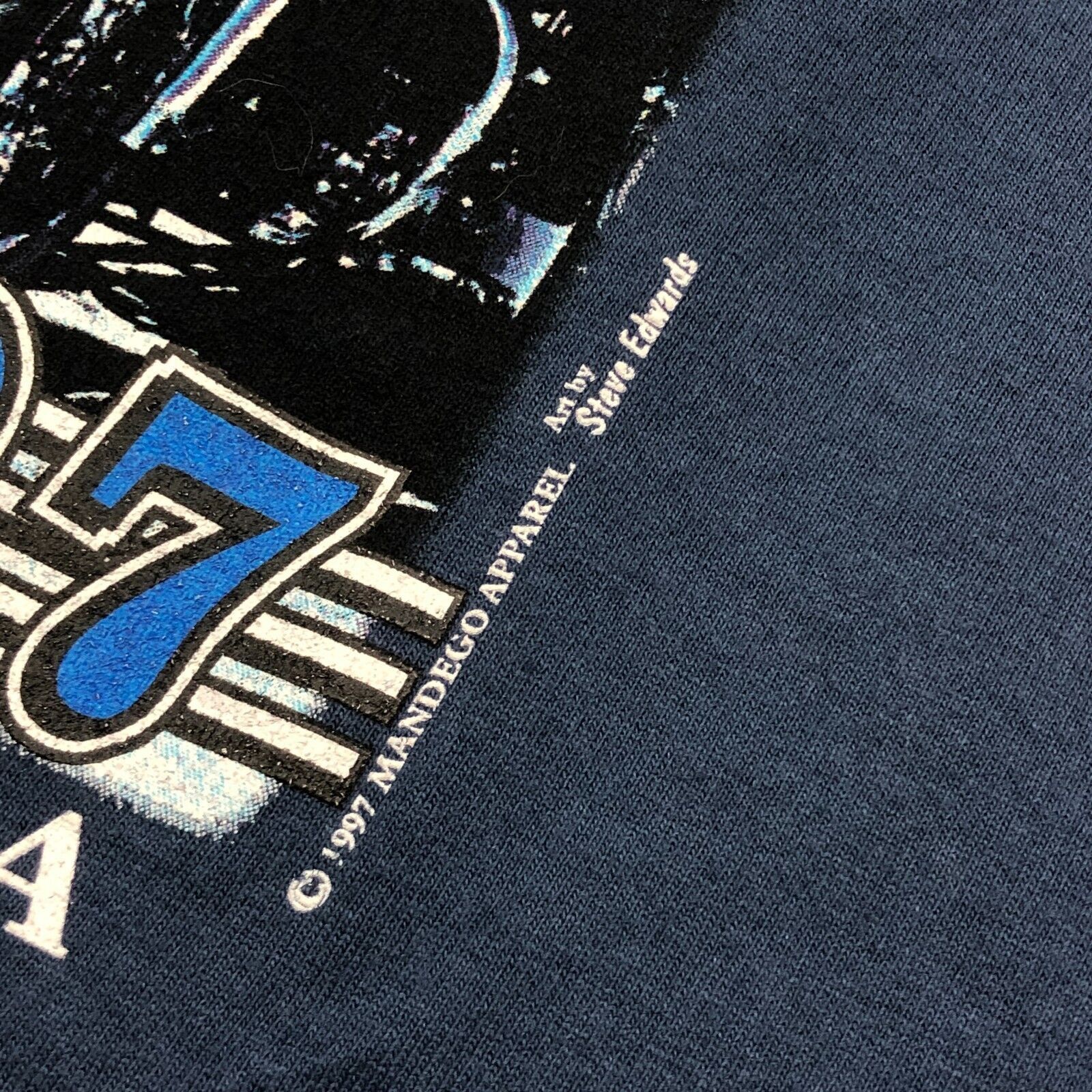 Harley Davidson Vintage 1997 Wild Ones Motorcycle Club Navy Tee Small Harley Size US S / EU 44-46 / 1 - 3 Thumbnail