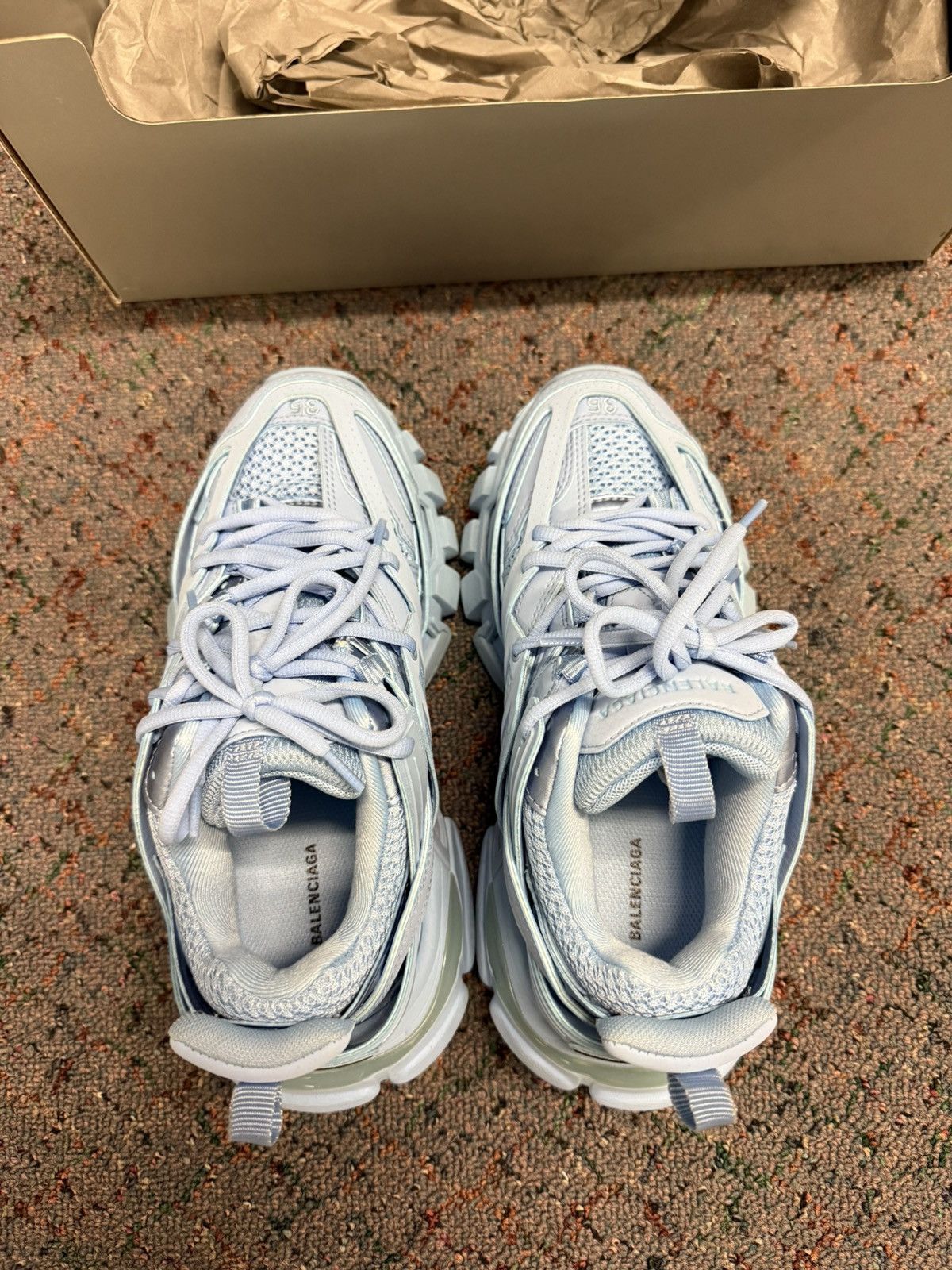 Balenciaga Women’s Balenciaga Track Shoes Size US 5 / IT 35 - 2 Thumbnail