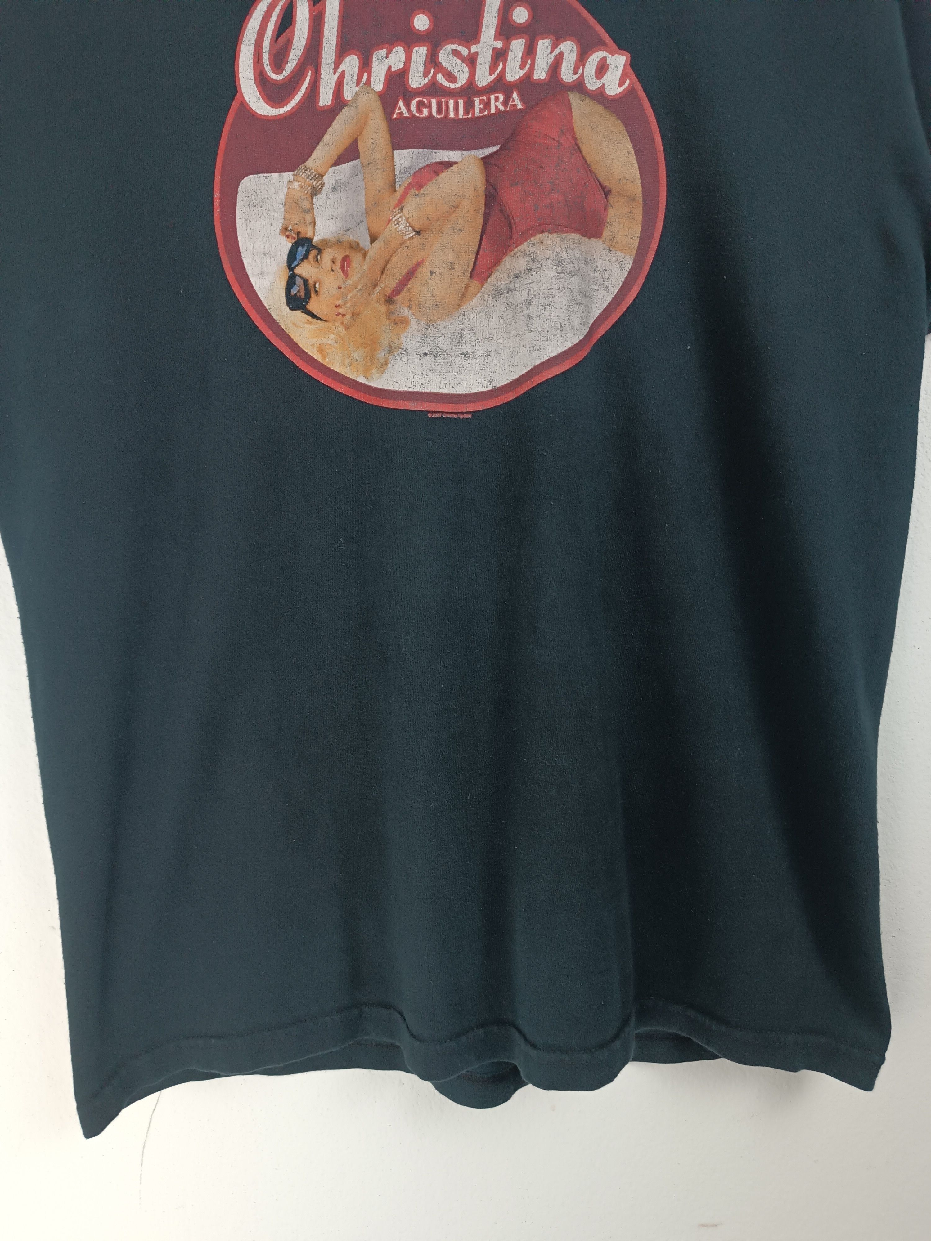 Rap Tees VINTAGE '07 CHRISTINA AGUILERA SEXY TOUR MADONNA BRITNEY Size US S / EU 44-46 / 1 - 8 Thumbnail