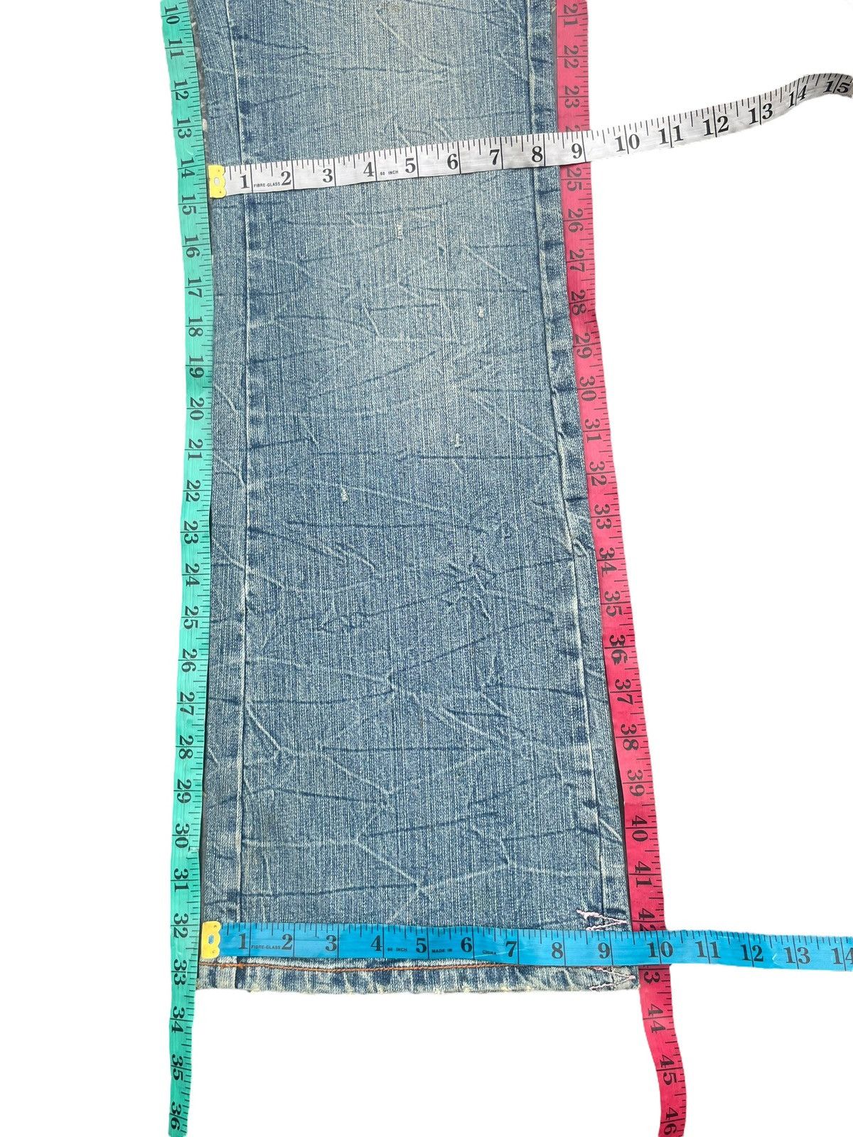 Designer × Request Jeans Request Flare Emboiderey Denim Size 36" / US 14 / IT 50 - 14 Thumbnail