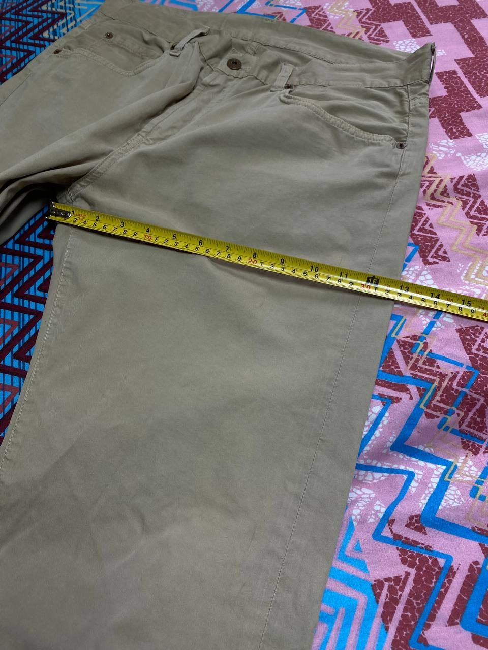 Replay Replay logo jeans pants beige Y2K vintage streetwear Size US 32 / EU 48 - 12 Thumbnail