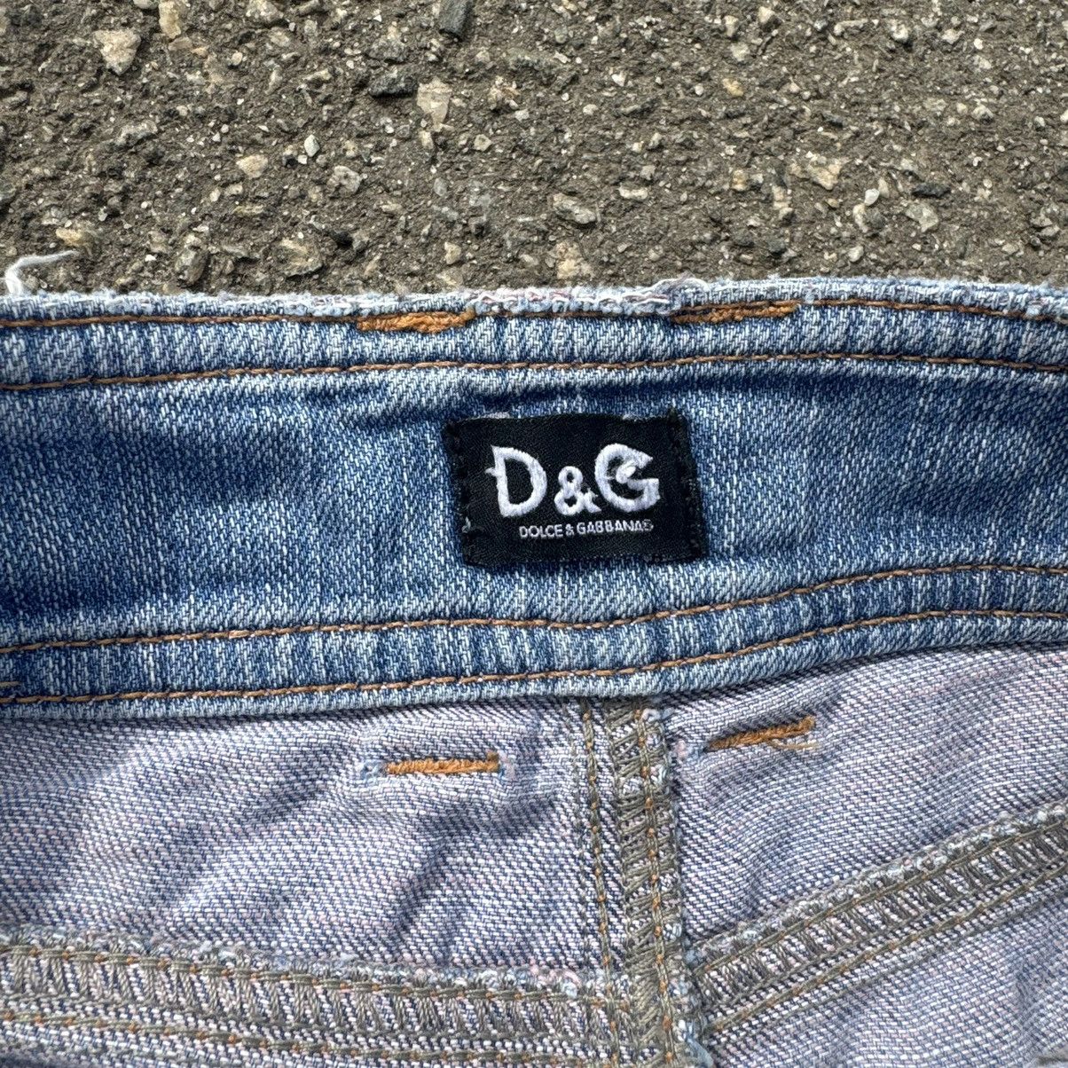Dolce & Gabbana vintage 90s dolce gabanna distressed jeans y2k rap Size 28" / US 6 / IT 42 - 11 Thumbnail