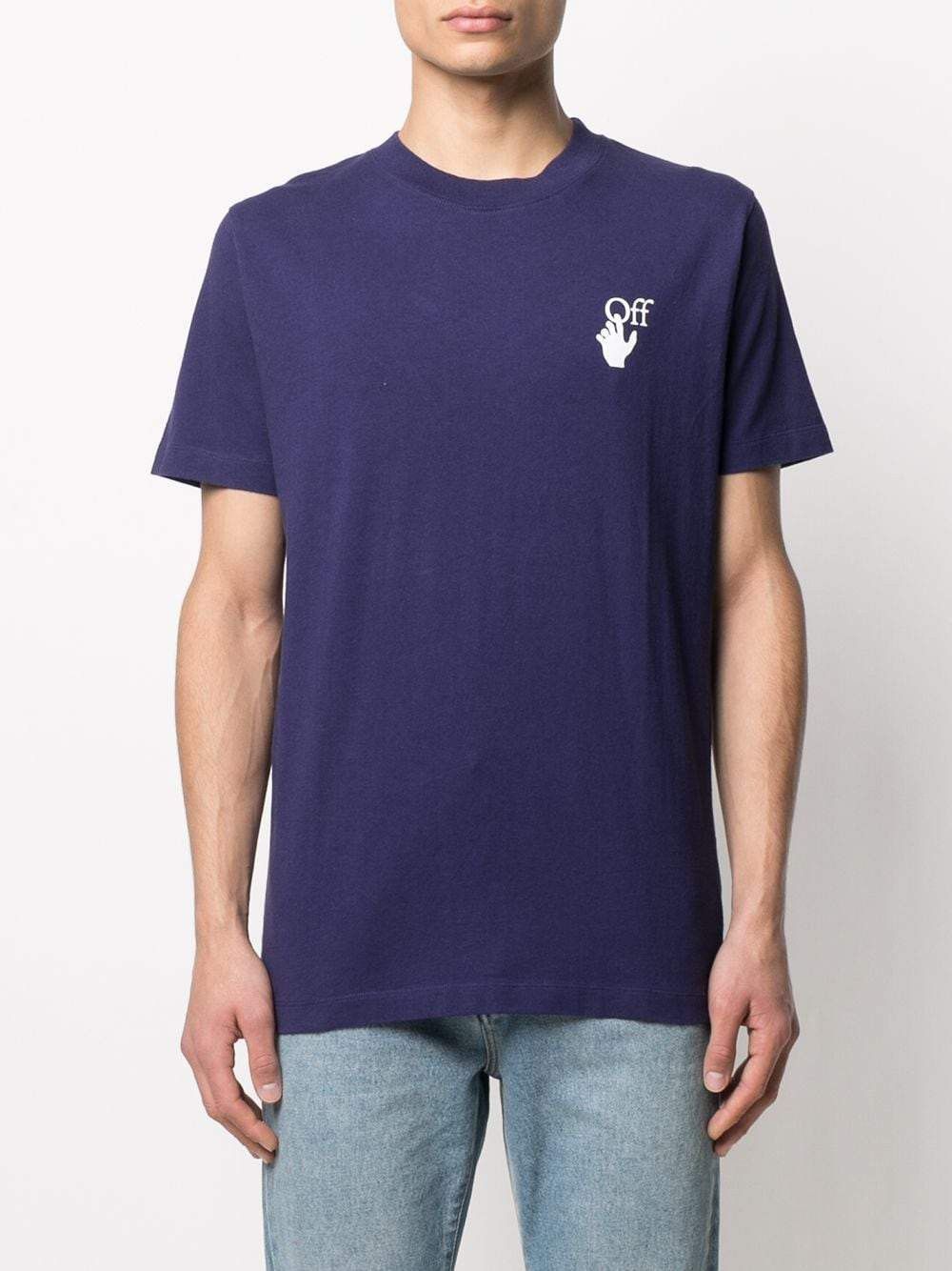 Off-White Blue Marker Arrows Logo T-Shirt Size US L / EU 52-54 / 3 - 3 Thumbnail