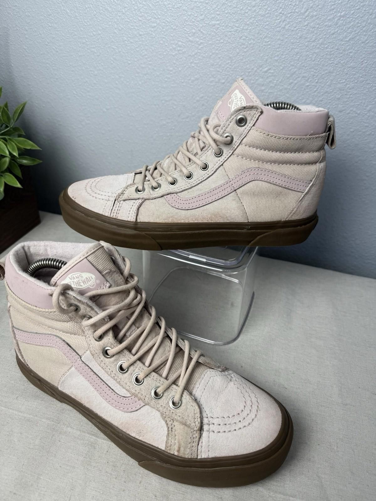 Vans VANS Sk-8 46 shoes mte light pink tan size 8M 9.5W Size US 8 / IT 38 - 1 Thumbnail